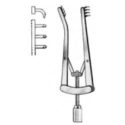 Alm Retractor sharp 10cm