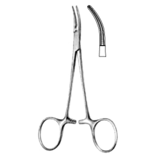 DeBakey Mosquito Atrauma A/Fcps cvd 12cm