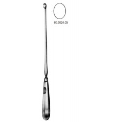 Schroeder Uterine Scoop sharp 13.0mm, 30cm