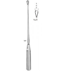 Sims Uterine Curette rig. sh 5mm 31cm Fig.00