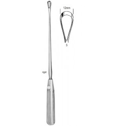 Sims Uterine Curette rig. bl 12mm 31cm Fig.5