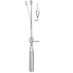 Sims Uterine Curette mal. sh 5mm 31cm Fig.00