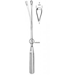 Sims Uterine Curette mal. sh 9mm 31cm Fig.3