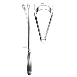 Bumm Curette sh malleable 40mm, 34cm Fig.16