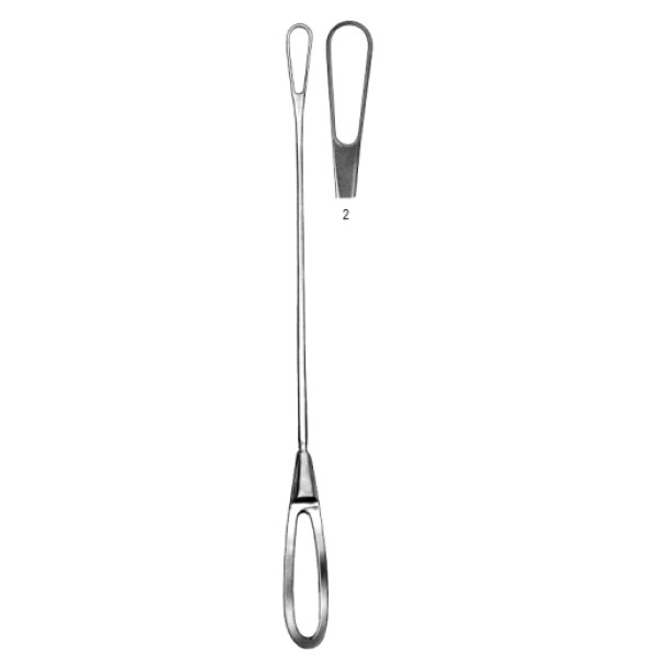 Bumm's Uterine Curette 28cm Fig.2