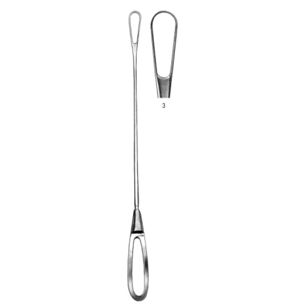 Bumm's Uterine Curette 28cm Fig.3