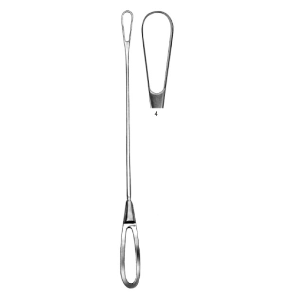Bumm's Uterine Curette 28cm Fig.4