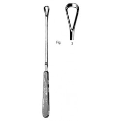 Sims Curette malleable blunt 25cm Fig.3