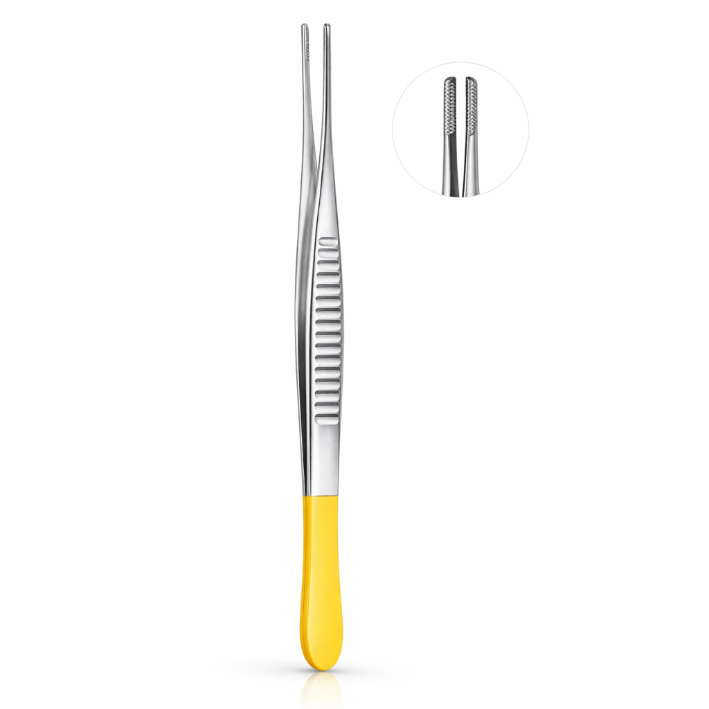 Bakey Dissecting Fcps 2x4T, 3.5mm, 15cm TC