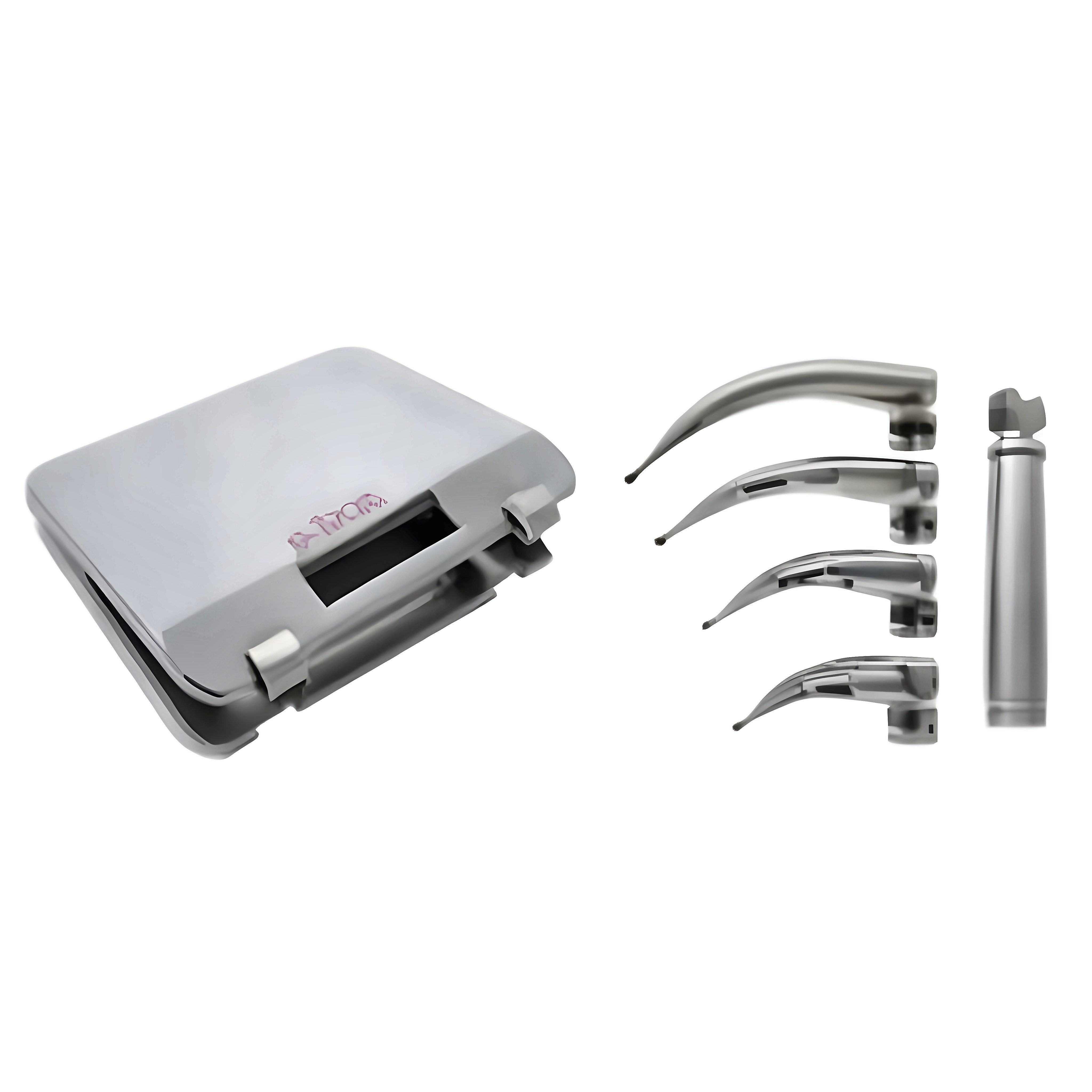 Macintosh Laryngoscope F/O/F set/4 #1,2(90mm) 3and4