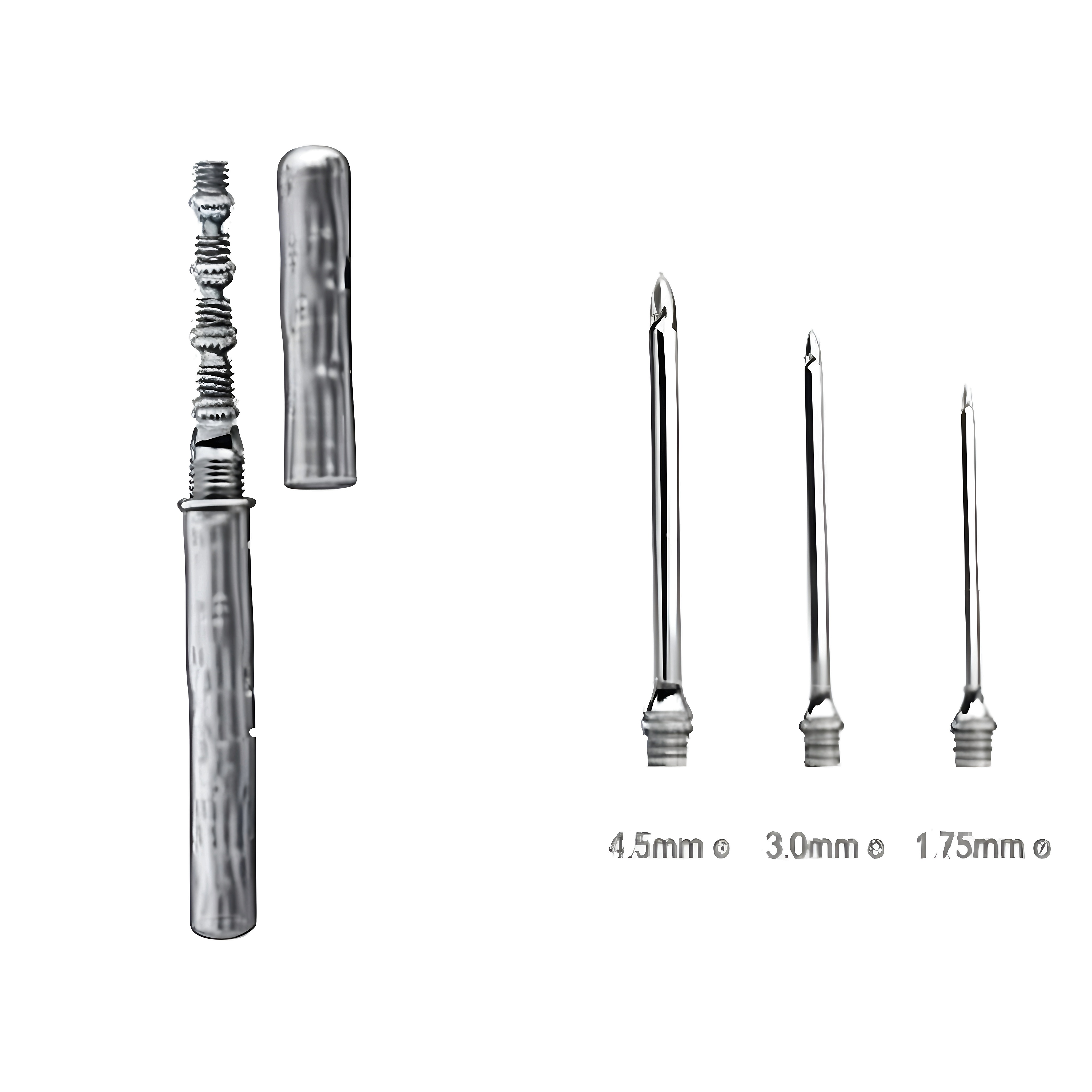Universal Trocar and Cannula set/3 P/Handle
