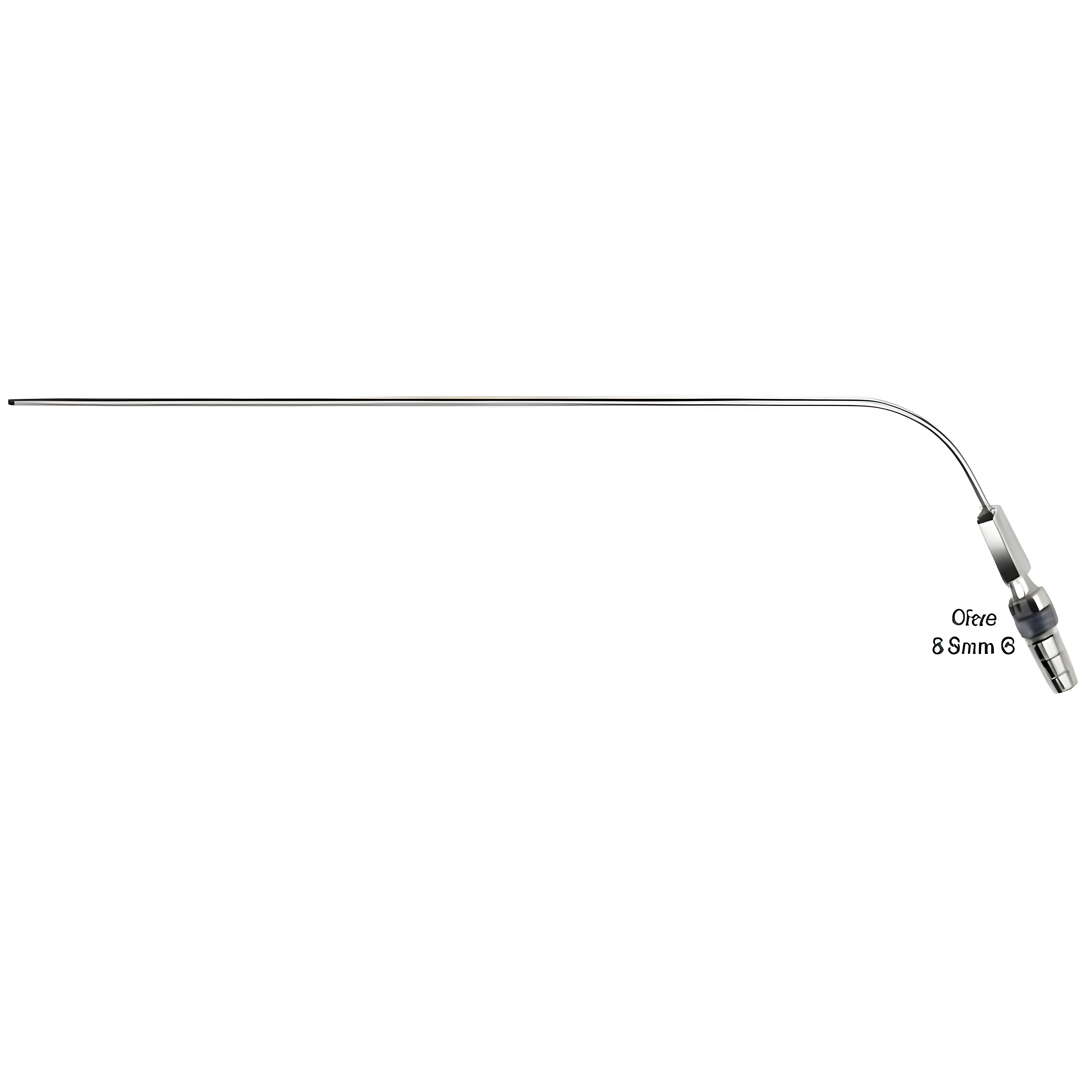 Olive Suction Tube w/f/cut off 2.5mm,90