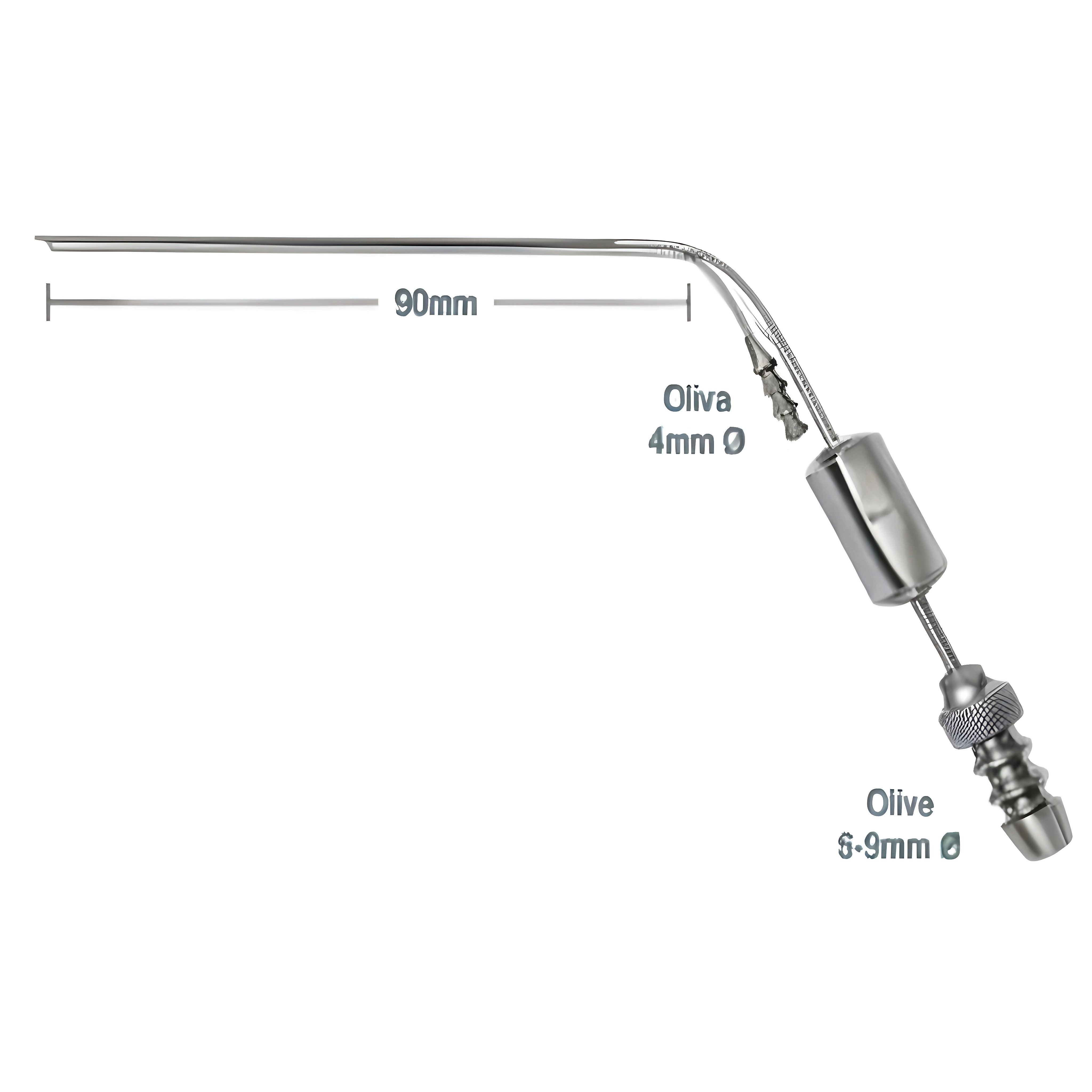 House Suction and Irrigation Tube 0.9mm, 16cm