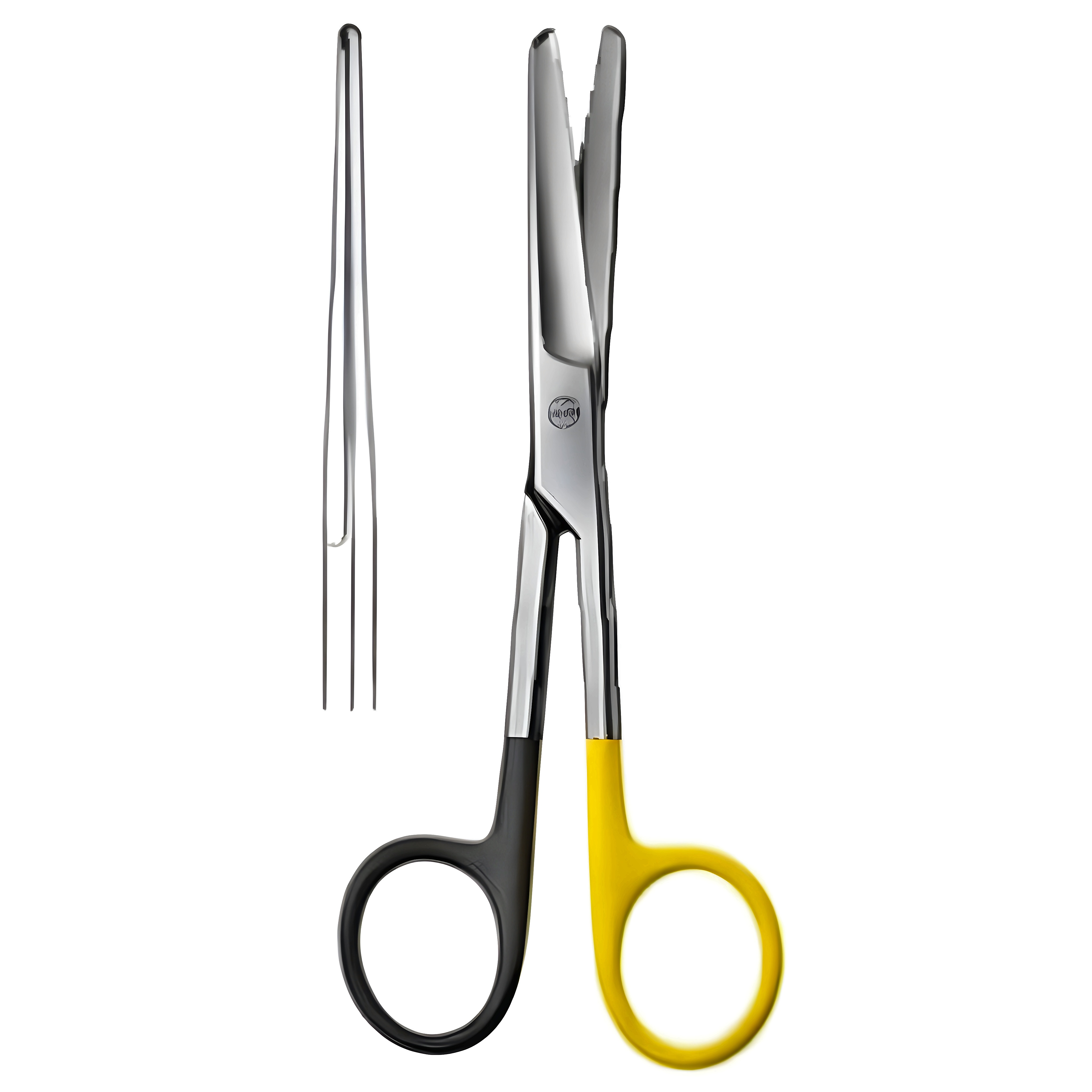 Op-Scissors str bl/bl 11.5cm S/CUT, TC