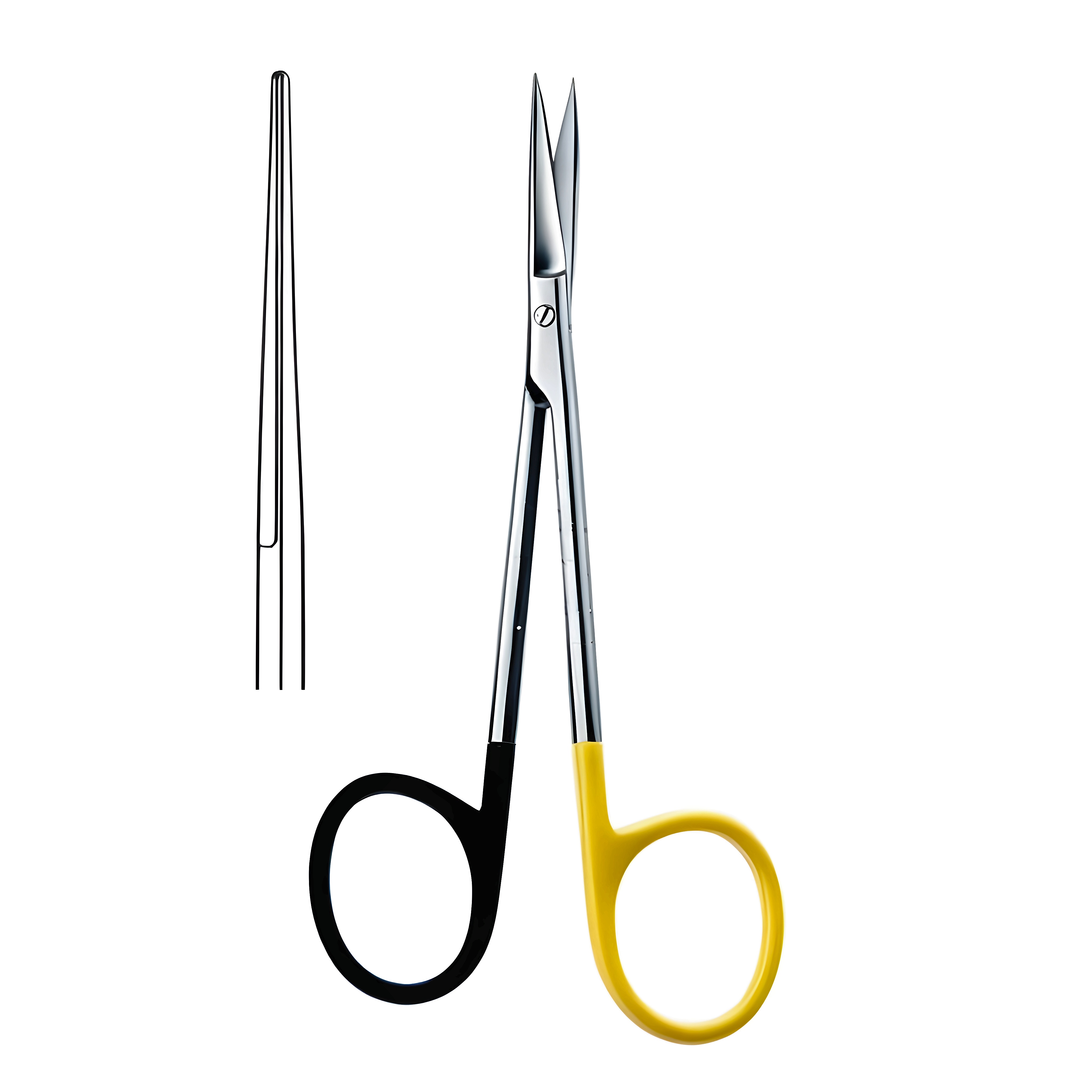 Iris Scissors str 9cm S/CUT, TC