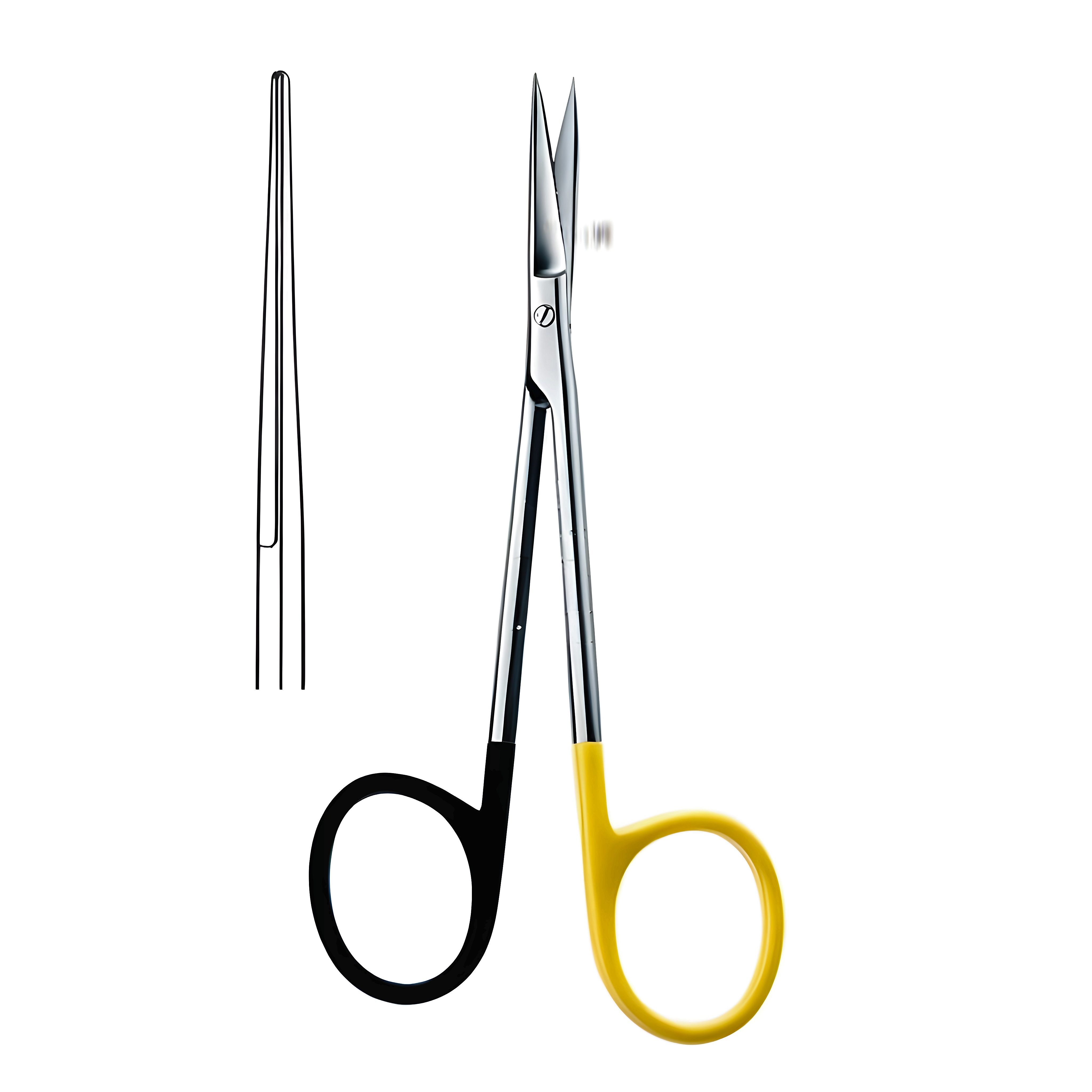 Iris Scissors str 10.5cm S/CUT, TC