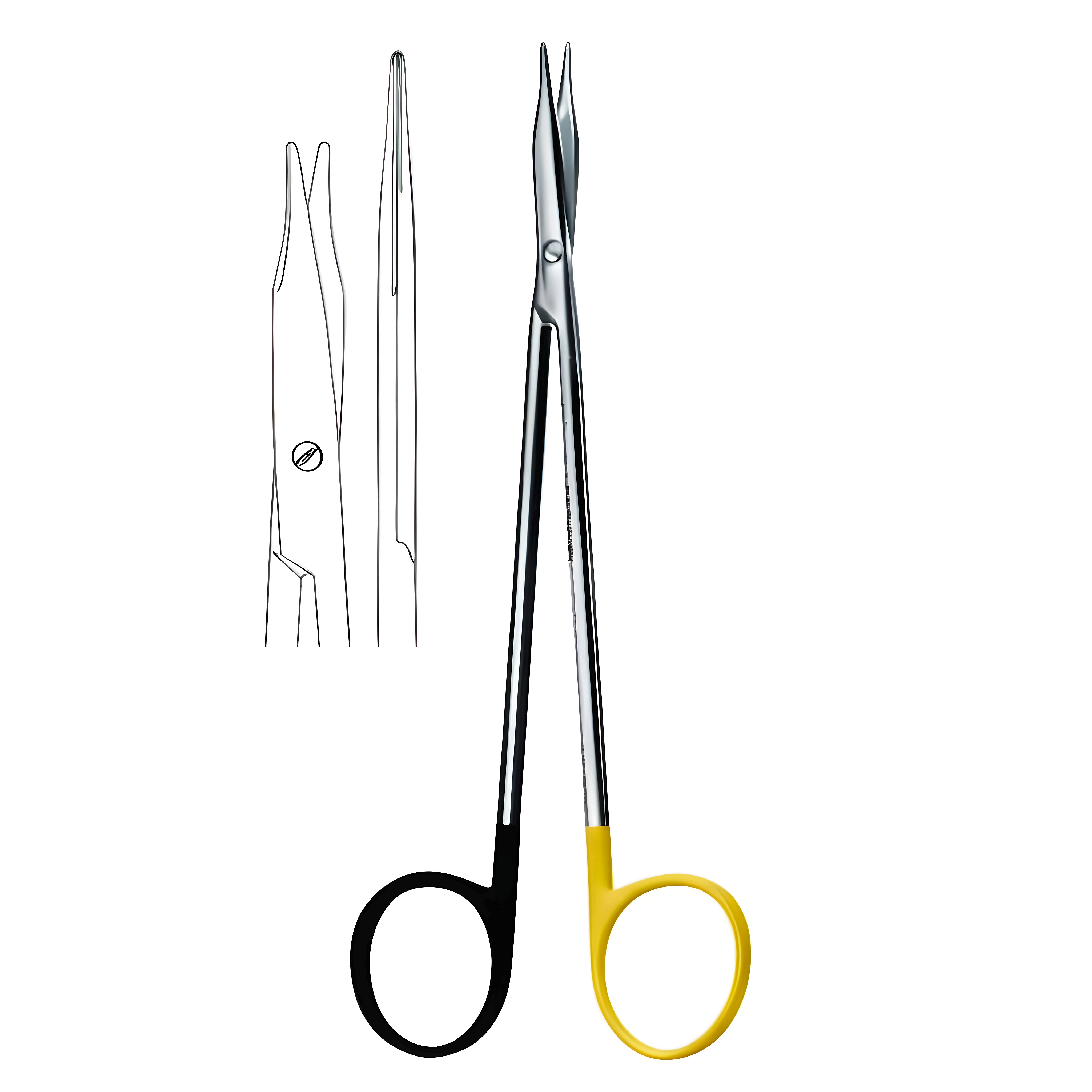 REYNOLDS Scissors str 18cm S/CUT, TC
