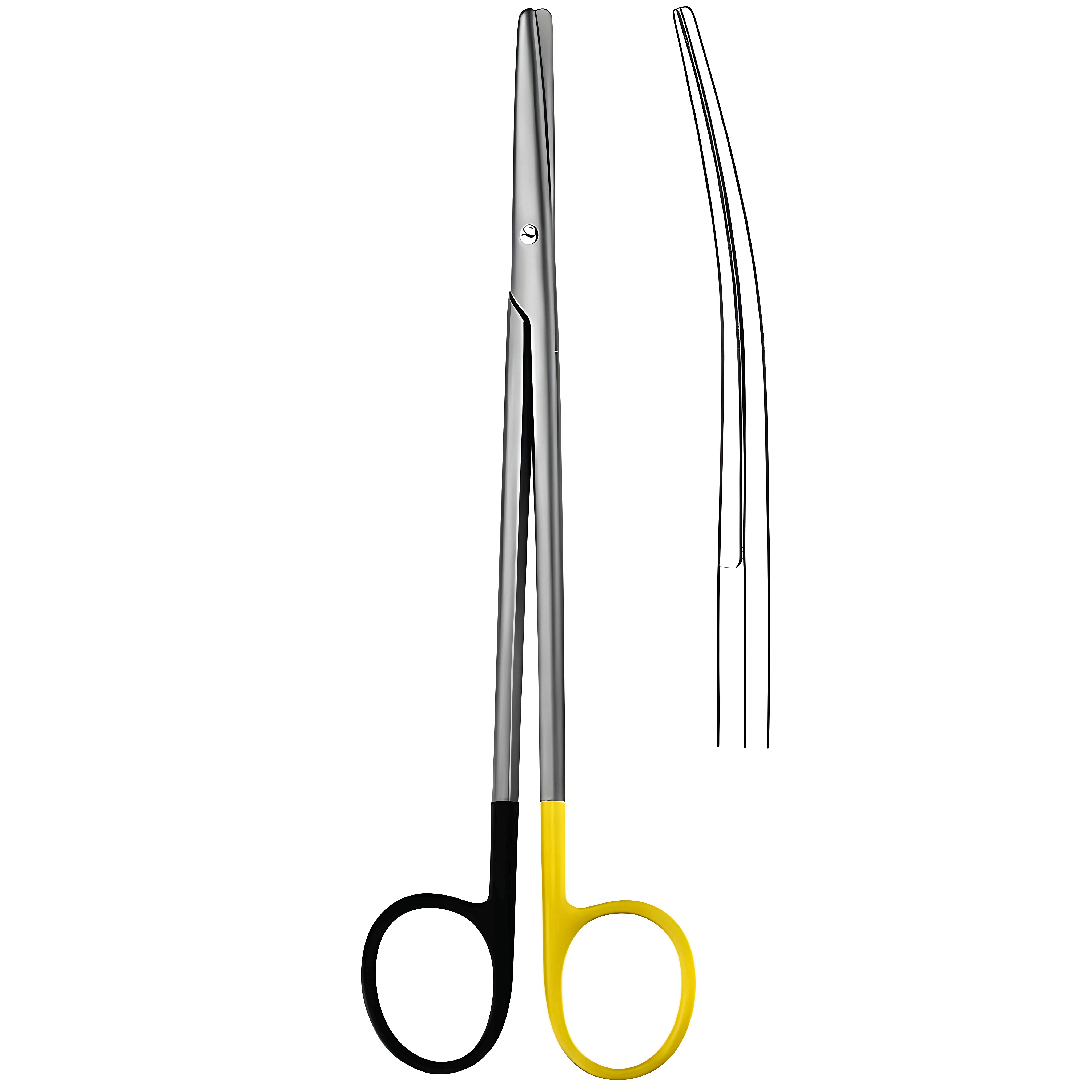 Metzenbaum Scissors cvd 18cm S/CUT, TC