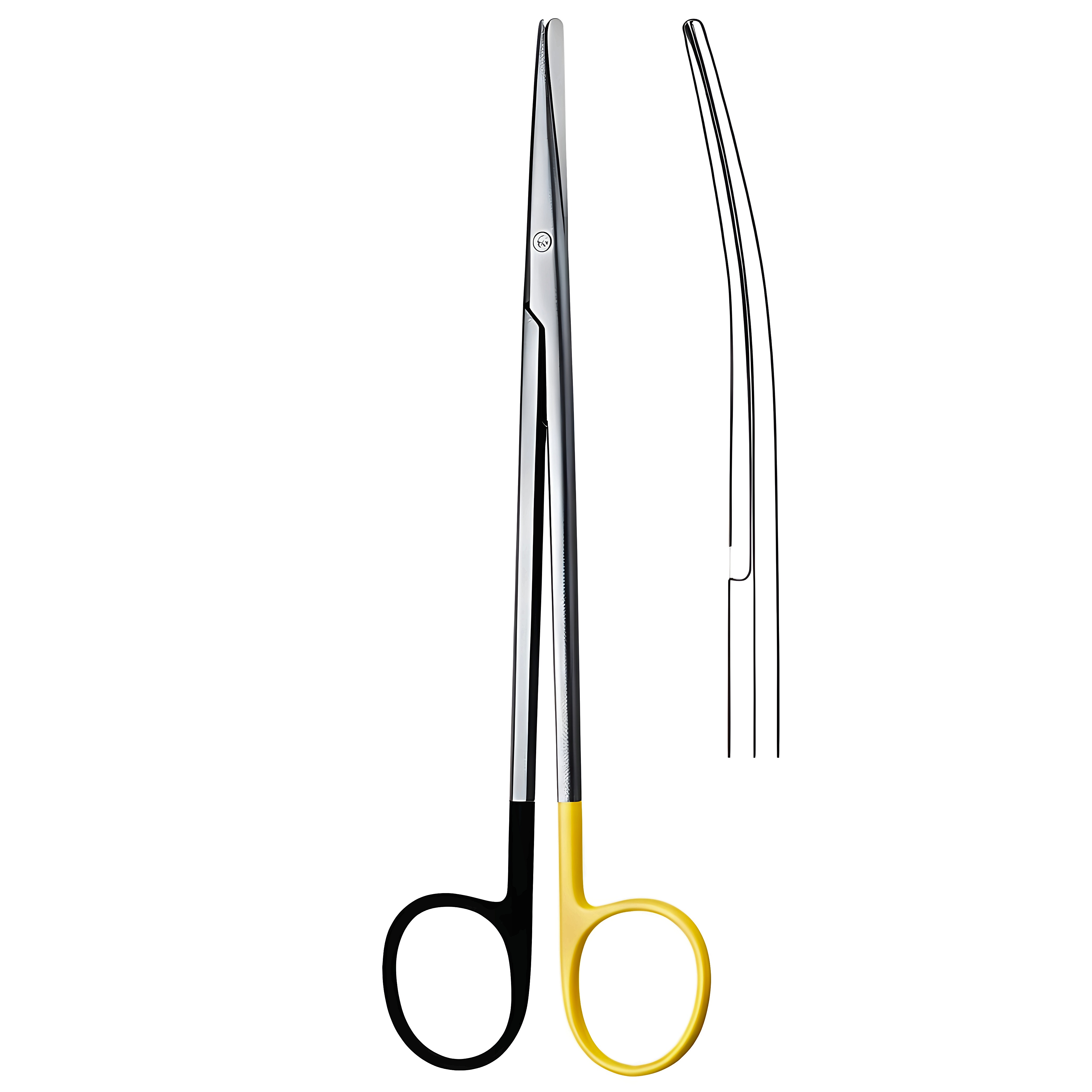 Metzenbaum Scissors cvd sh/bl 28cm S/CUT, TC