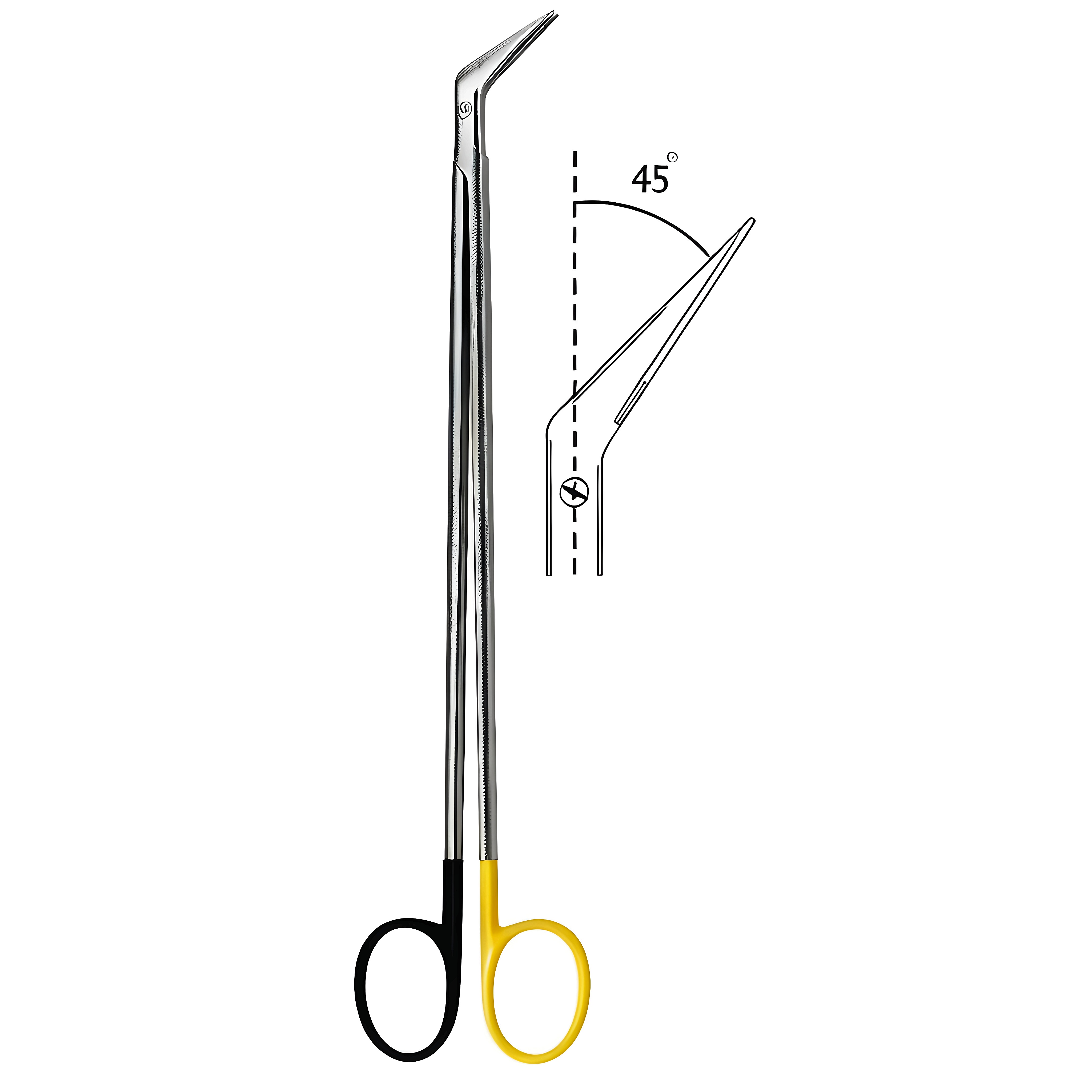 DeBakey Vascular Scissors 16cm 45