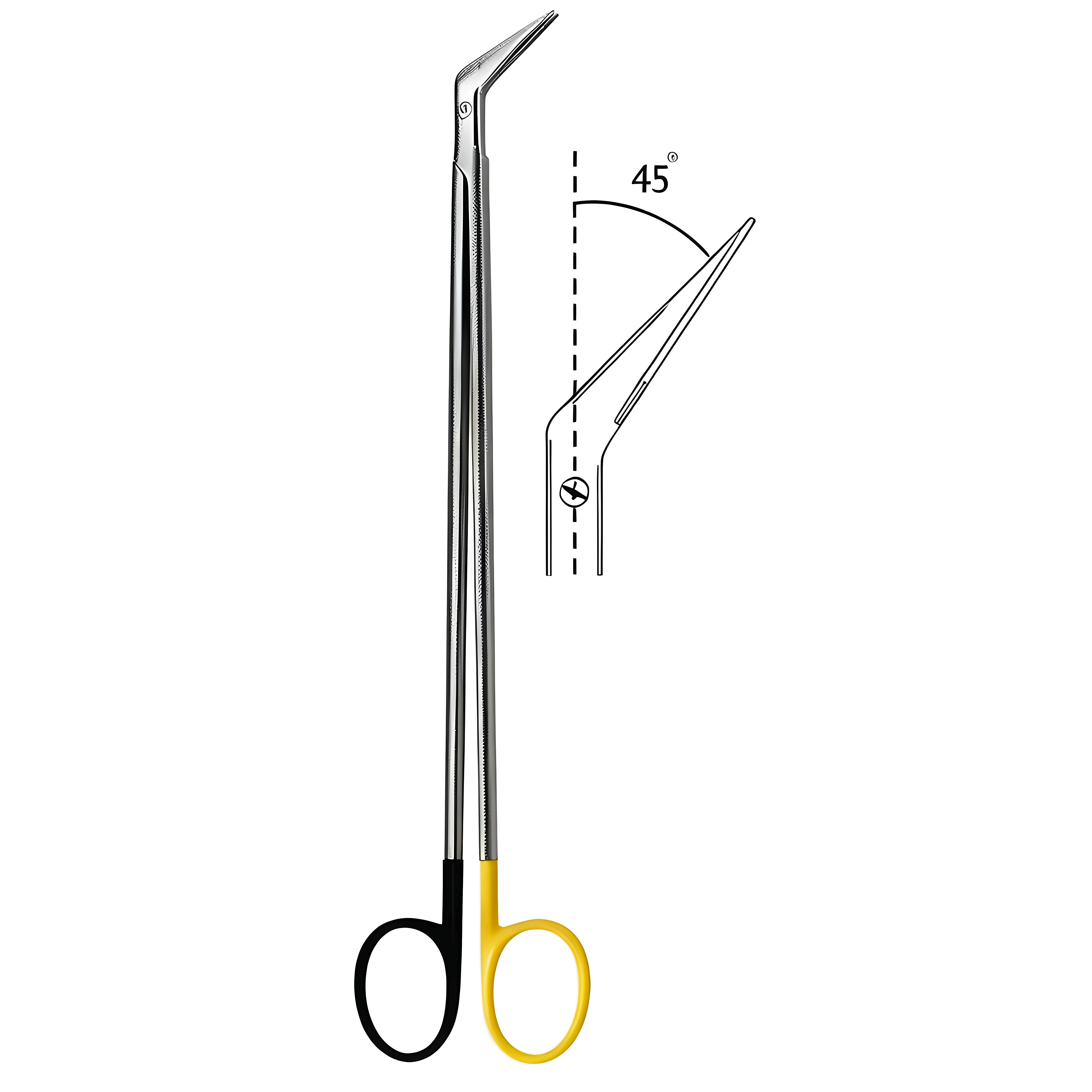 DeBakey Vascular Scissors 23cm 45