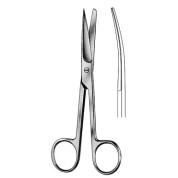 Op-Scissors sh/bl cvd 16.5cm