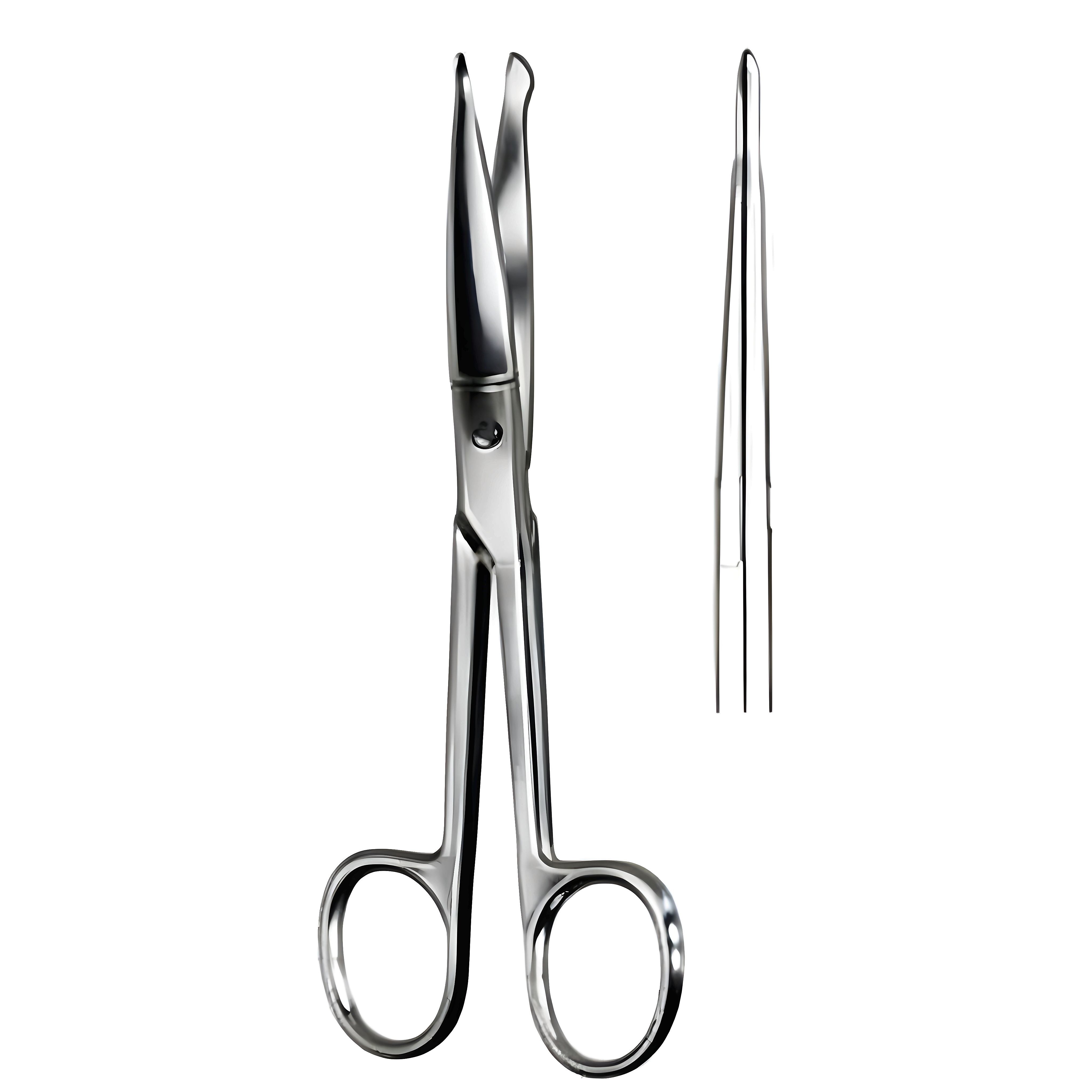 Incision Scissors w/probe str 13cm