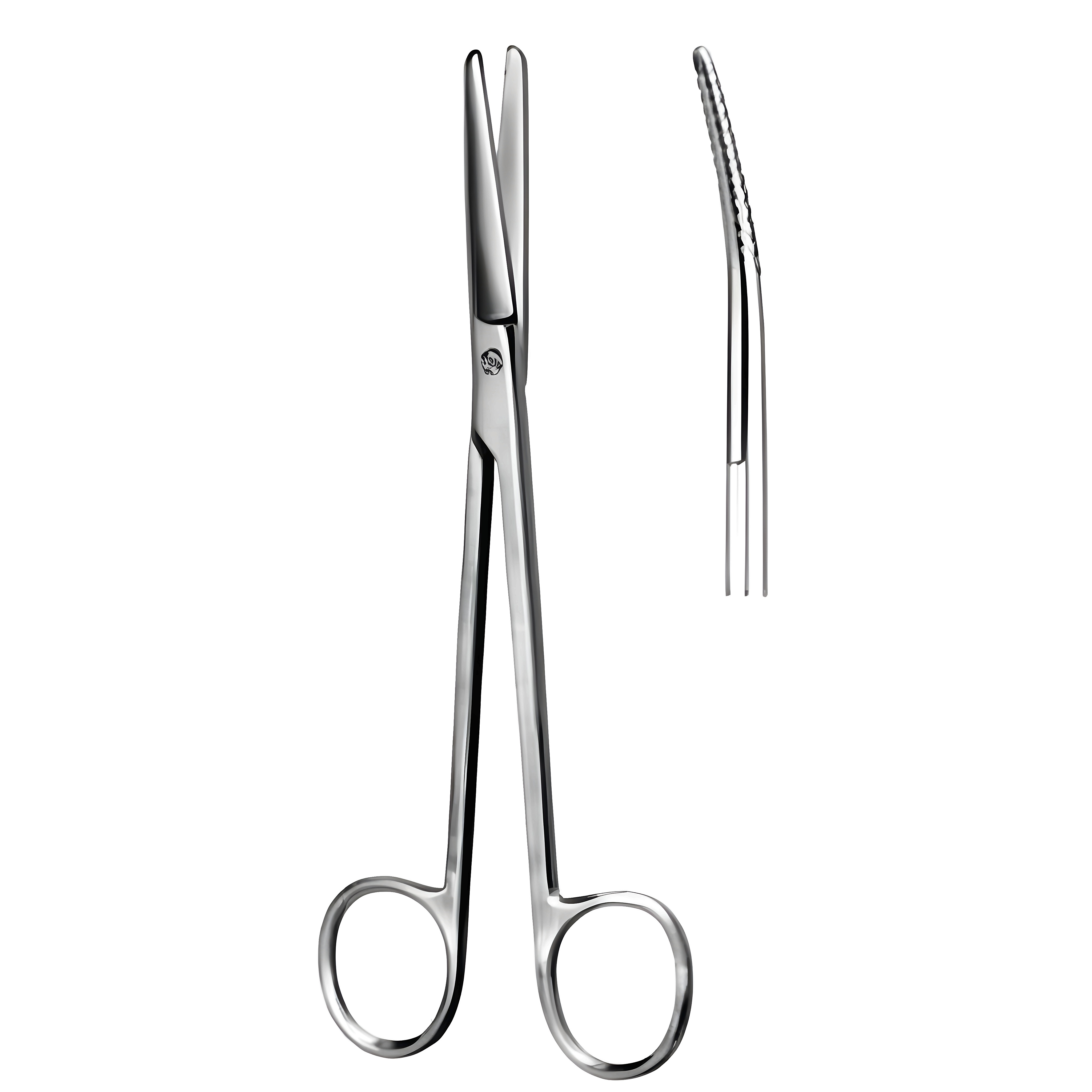 Mixter Scissors bl/bl cvd 15.5cm