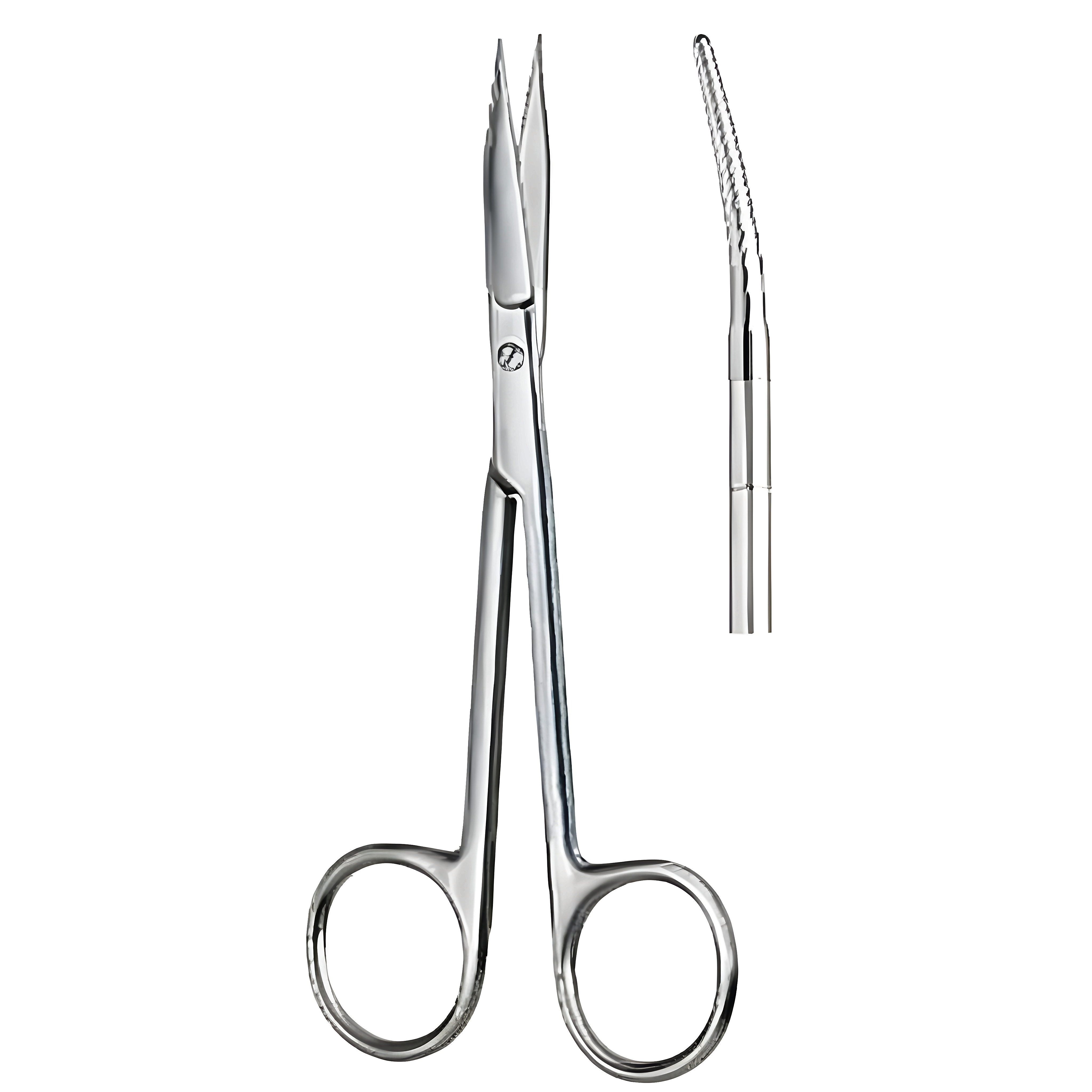 GOLDMAN-FOX Gum Scissors cvd 13cm