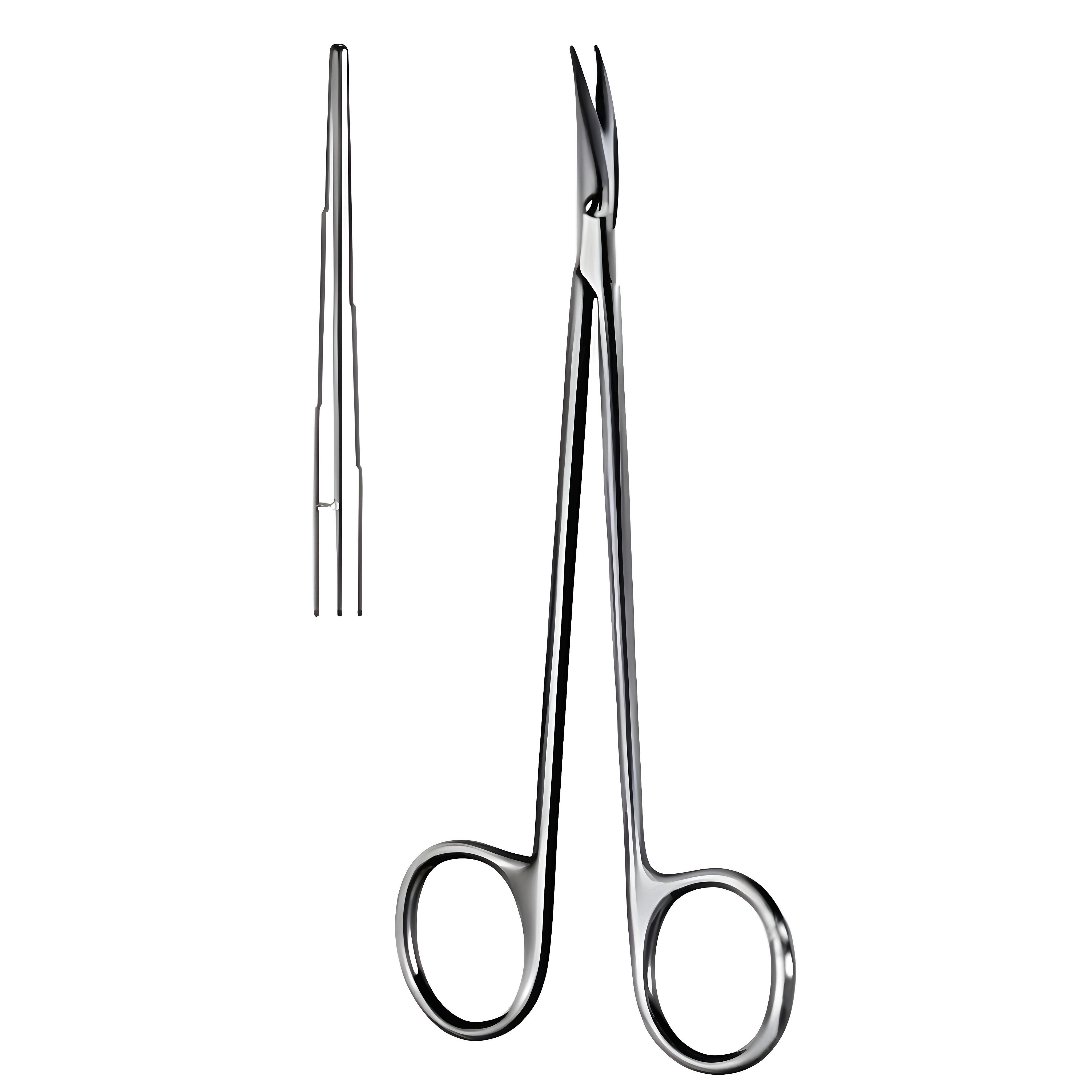 Op-Scissors sharp pointed str 15cm