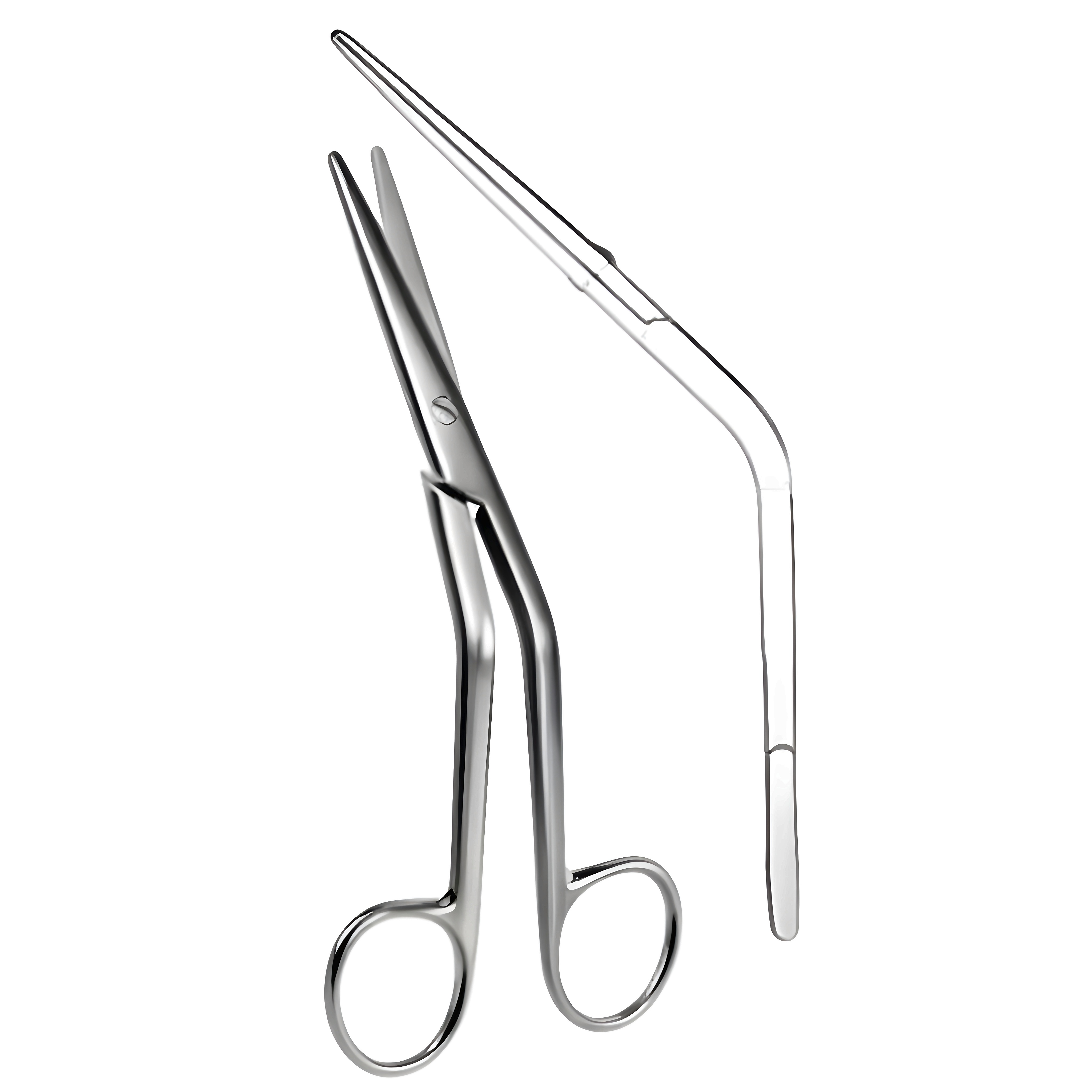 COTTLE Nasal Scissors bent on shaft 16cm