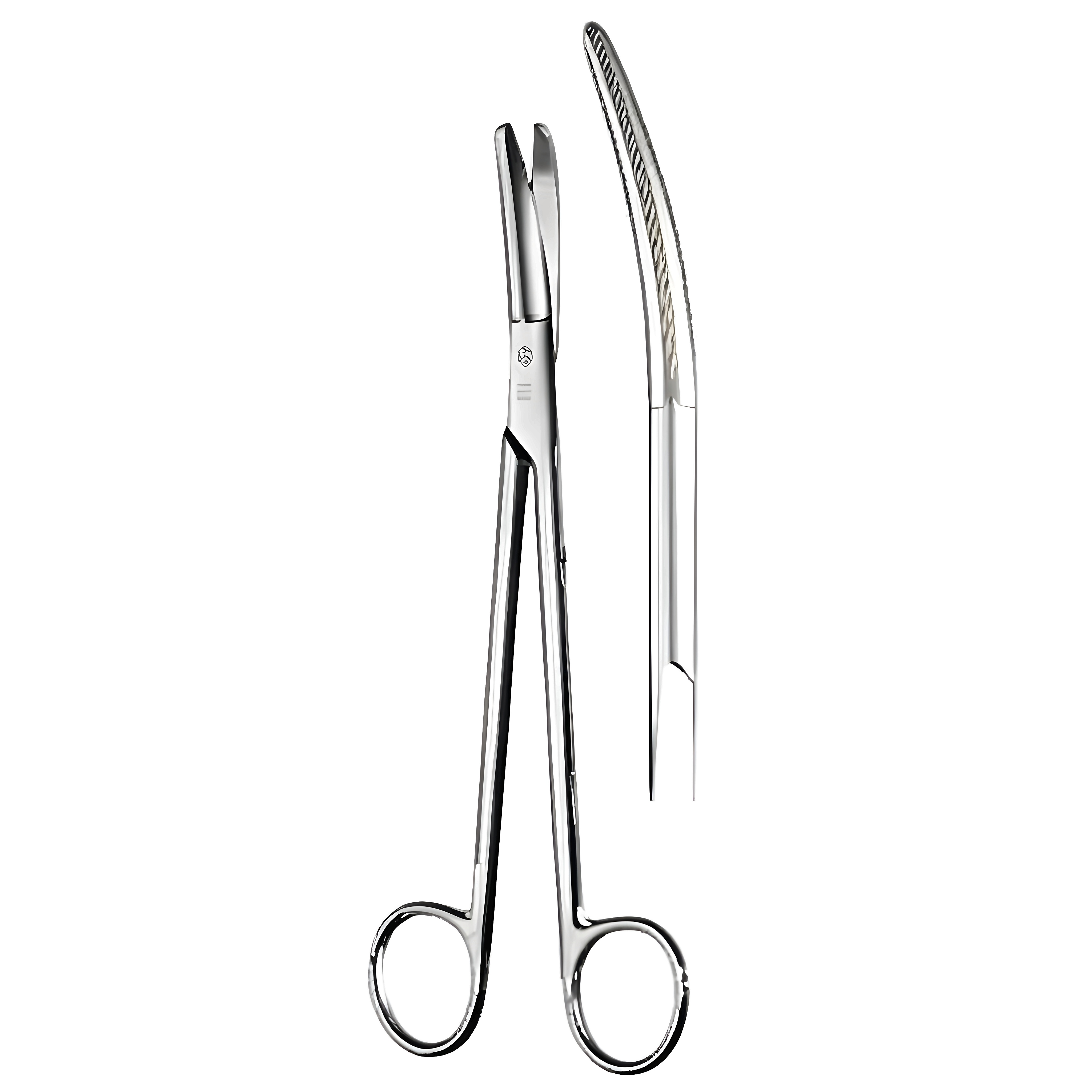 PRINCE (YANKAUER) Tonsil Scissors cvd 17cm
