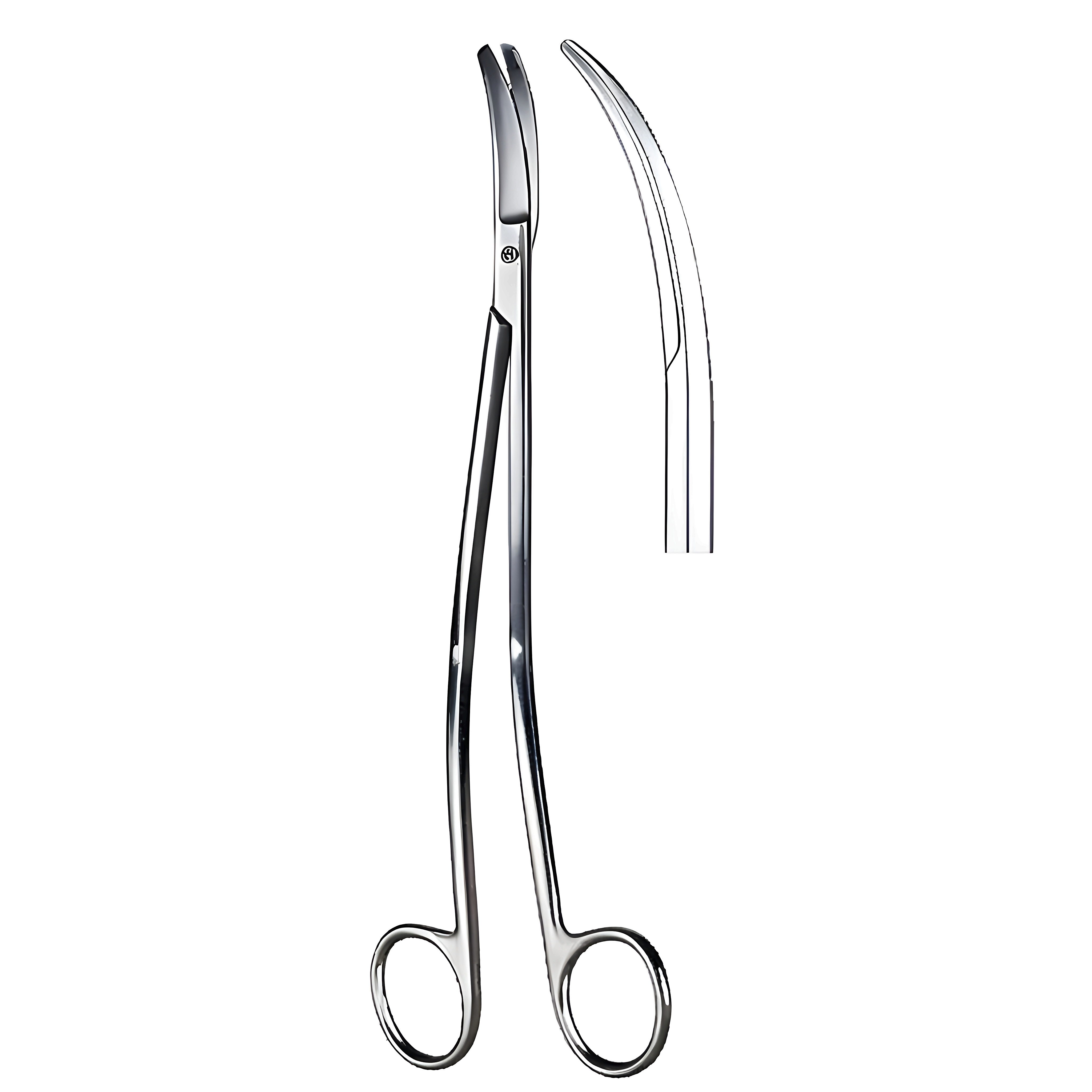 SATINSKY Vena Cava and Thorax Scissors cvd 24cm