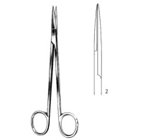 KELLY Gynecological Scissors str 18cm