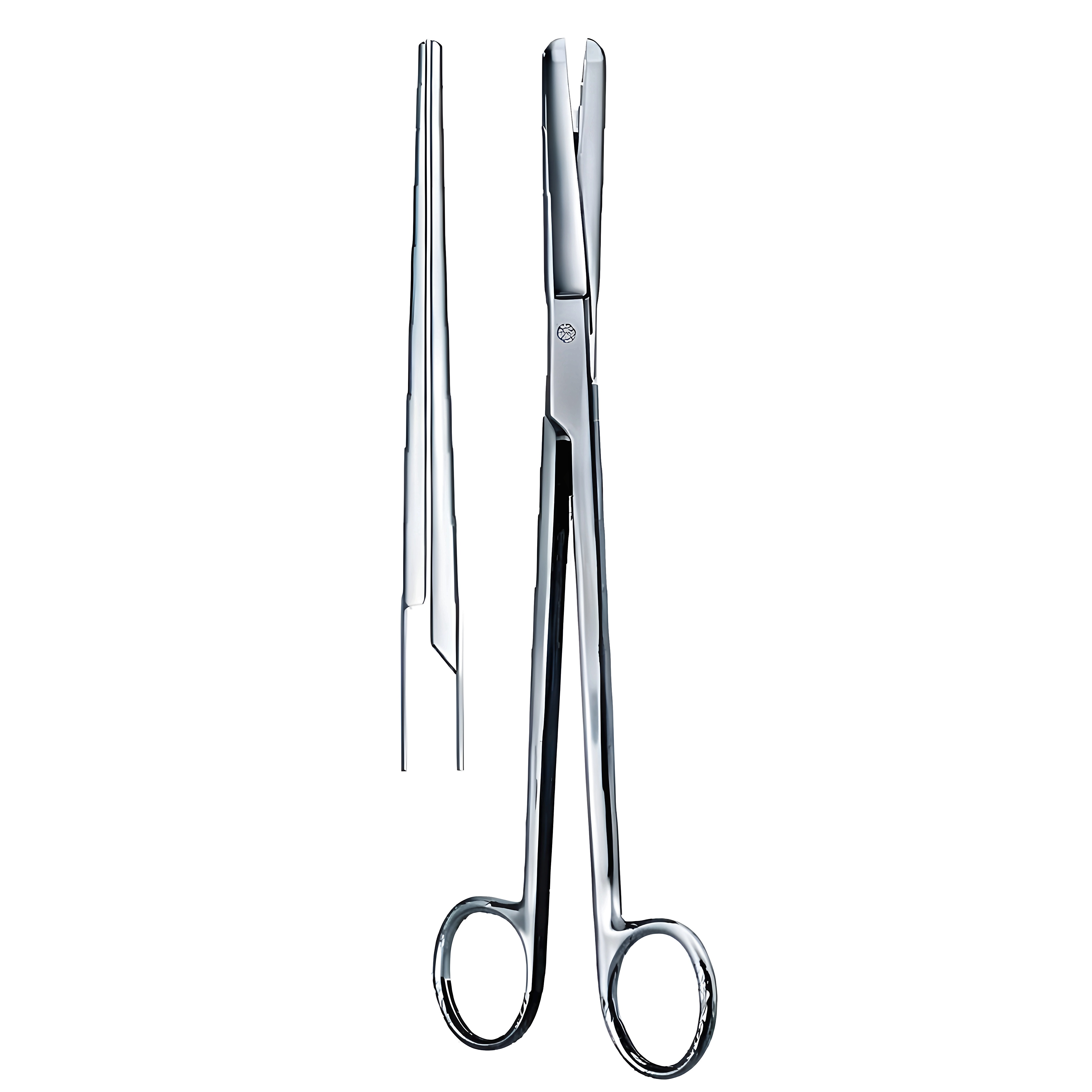 SIMS Uterine Scissors bl/bl str 20cm