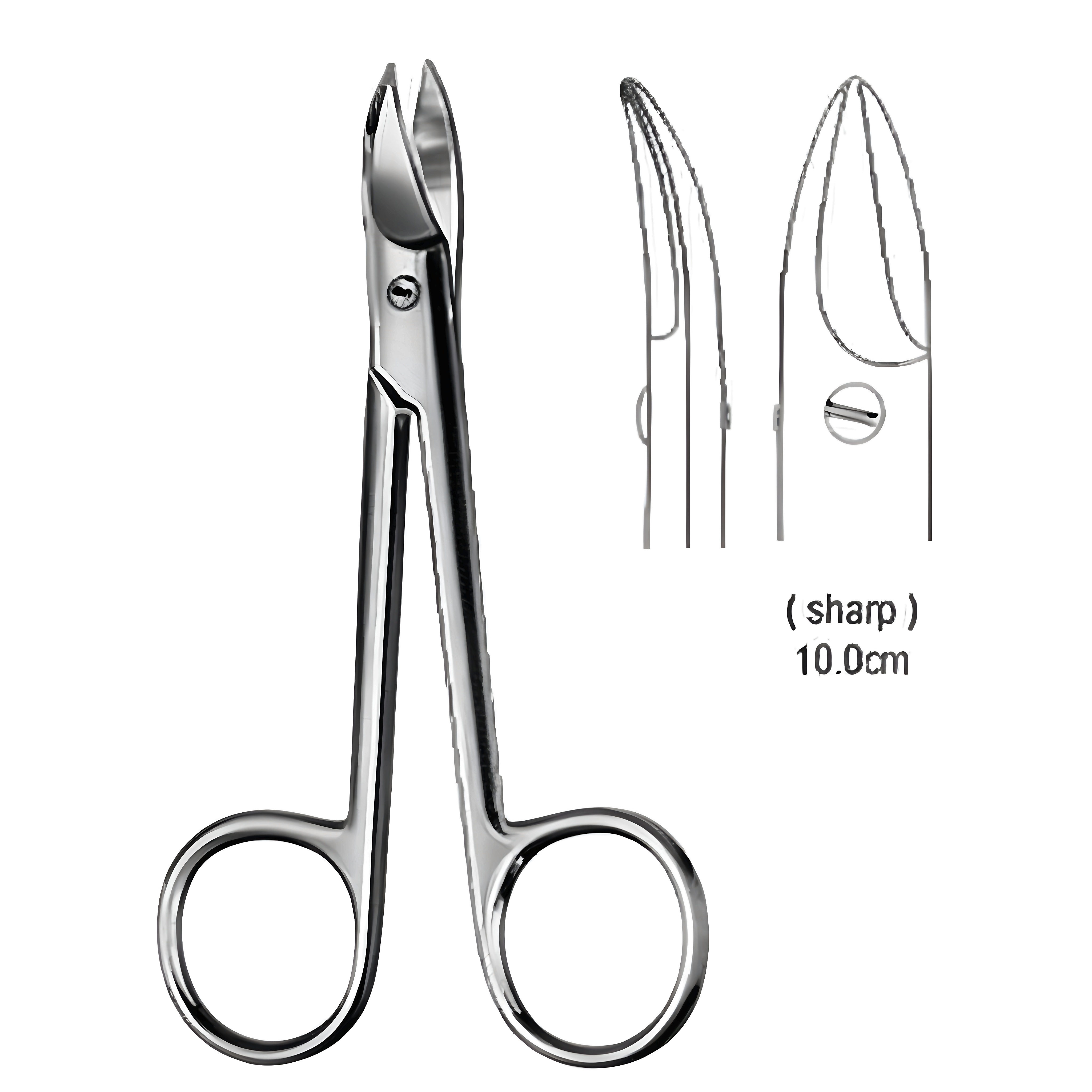 Beebee Scissors sh/sh cvd 10cm