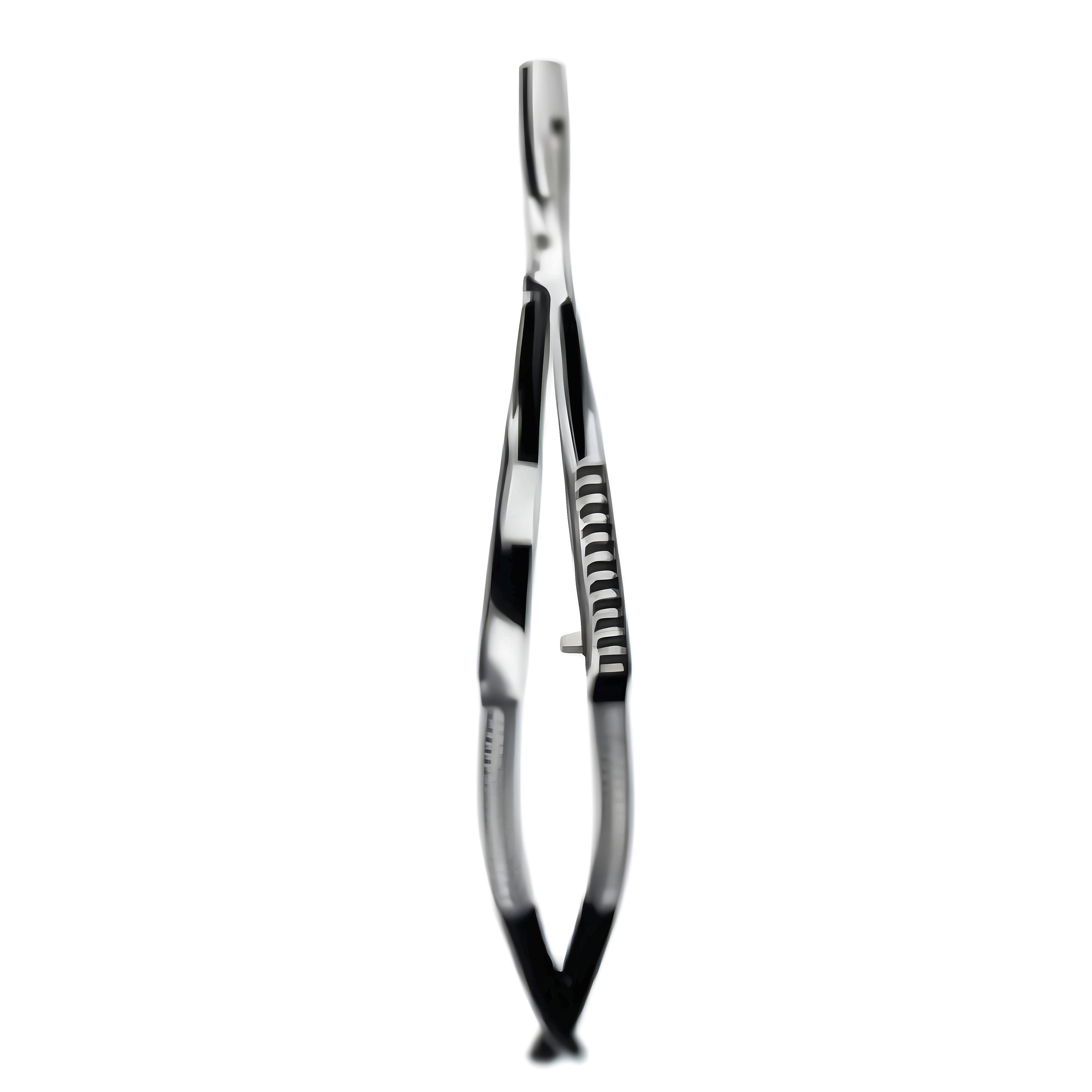 Micro Spring Scissors bl/bl str 9cm