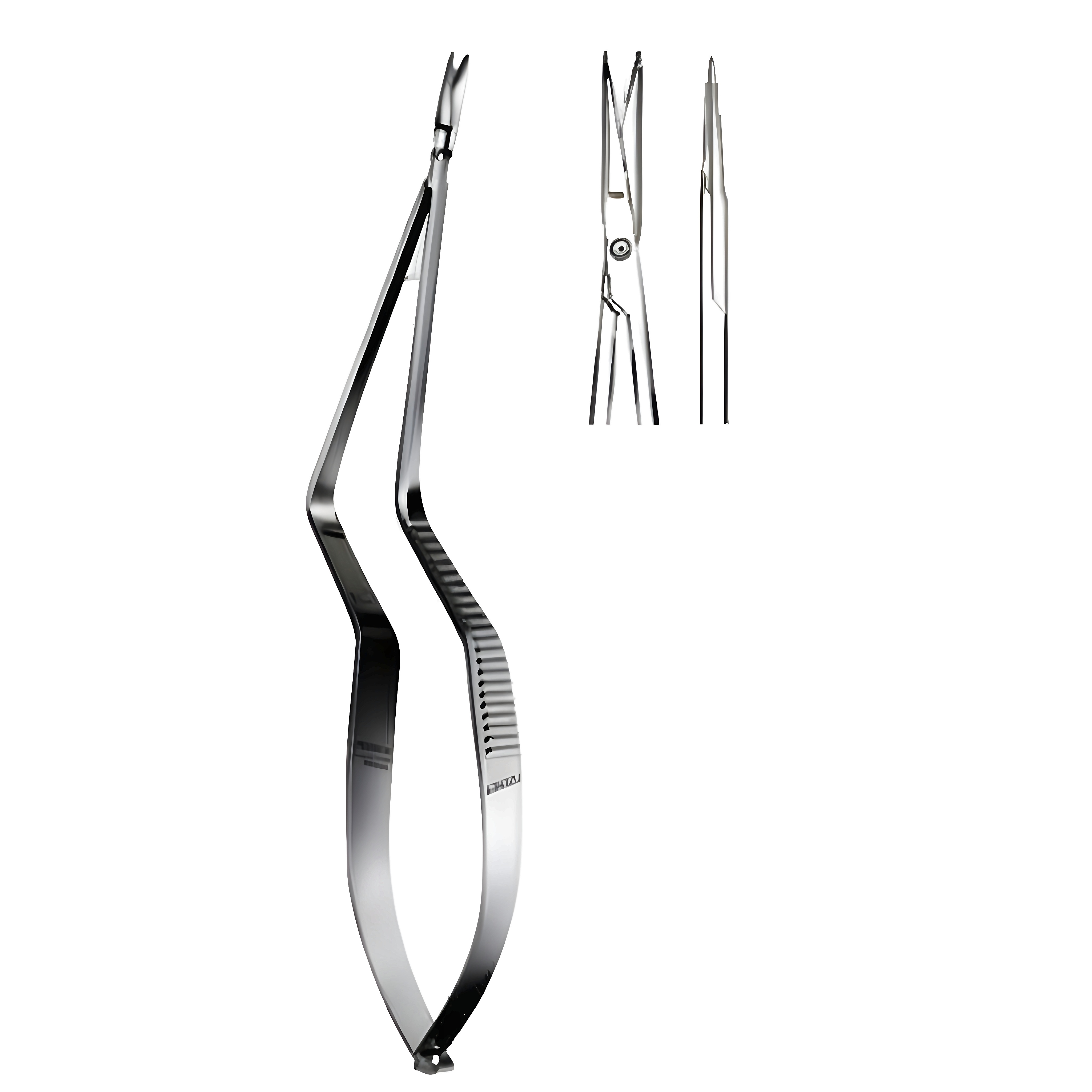 Micro Scissors str bayonet 18.5cm