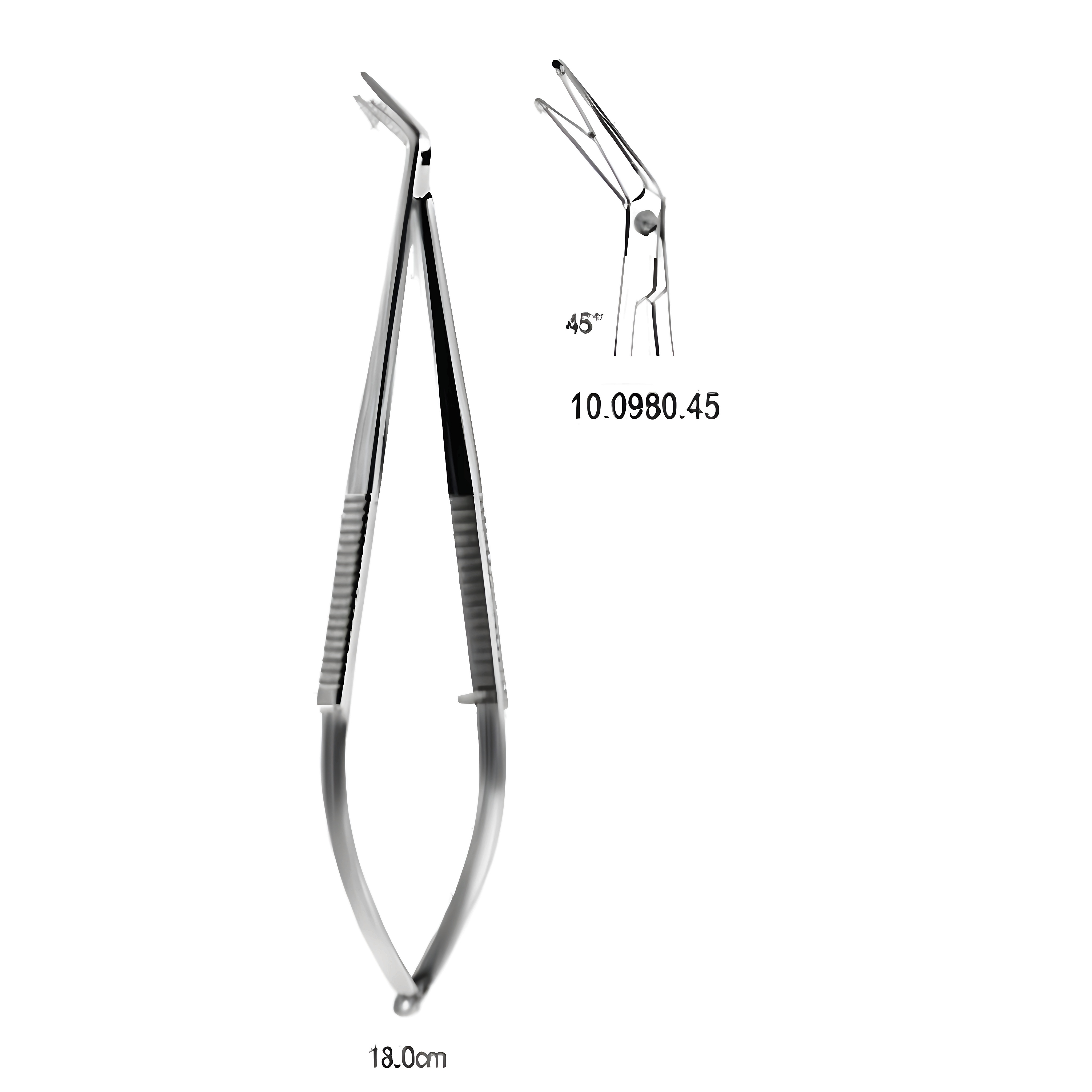 Micro Scissor probe end 45
