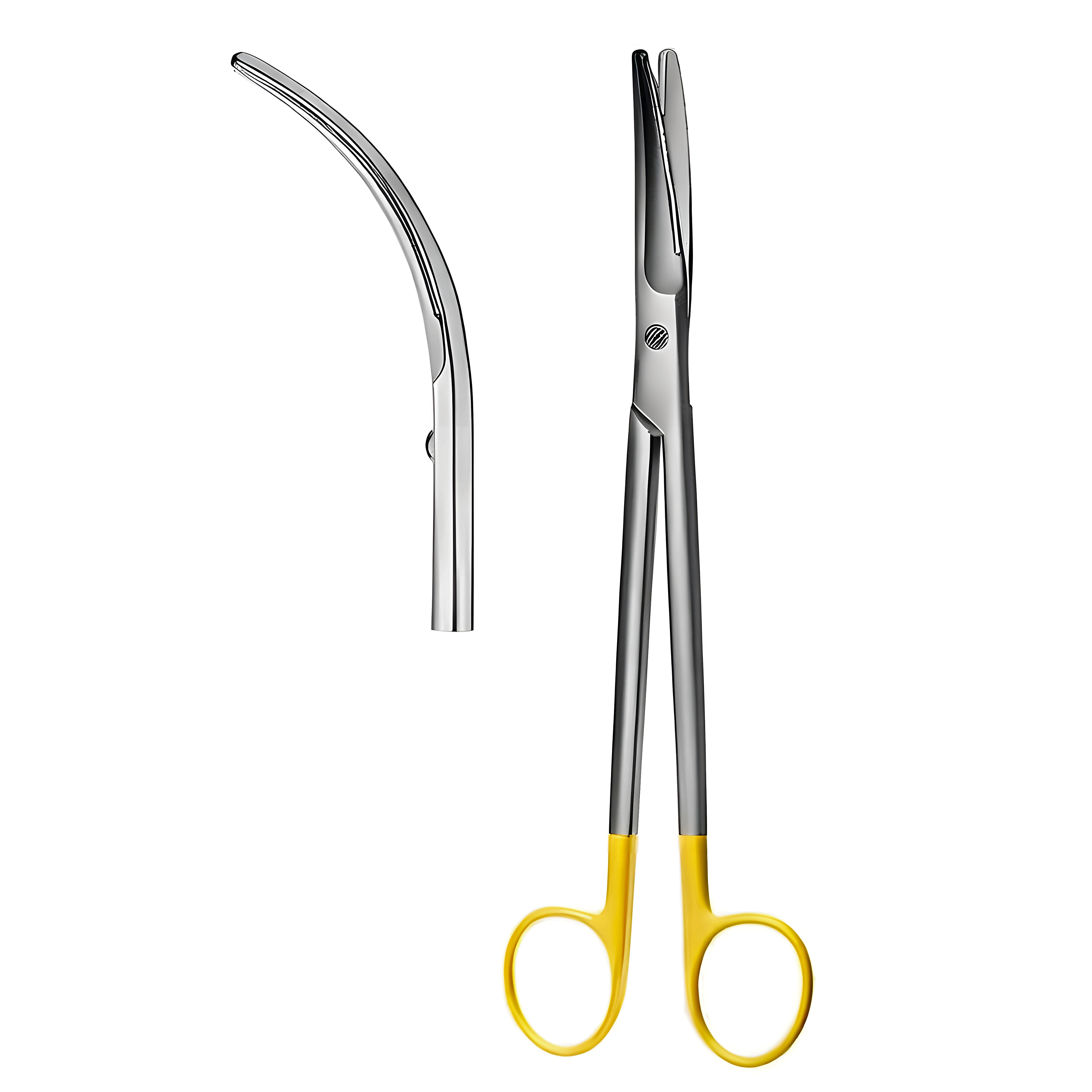 Parametrium Scissors deep cvd 22.5cm TC