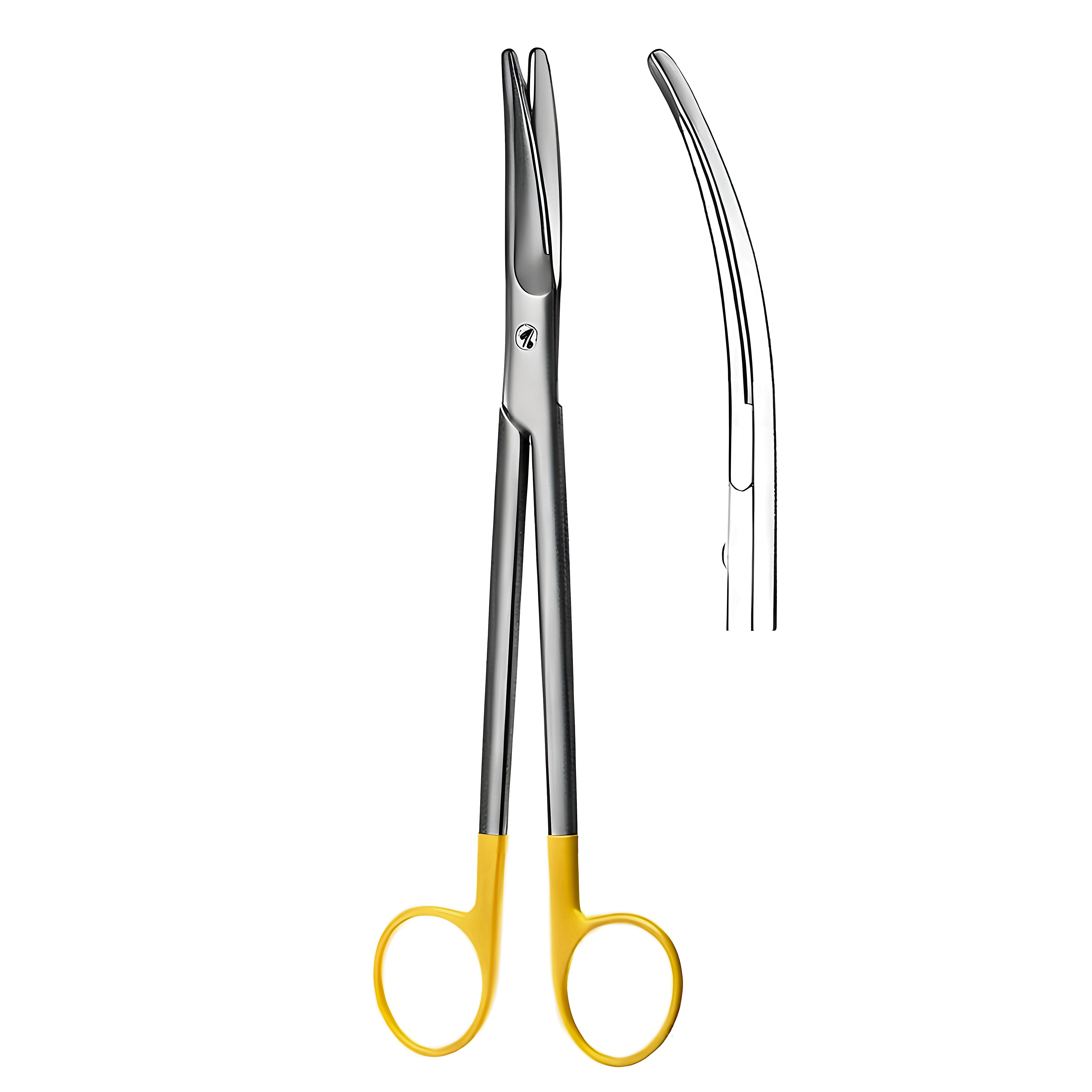 Parametrium Scissors cvd 23cm TC