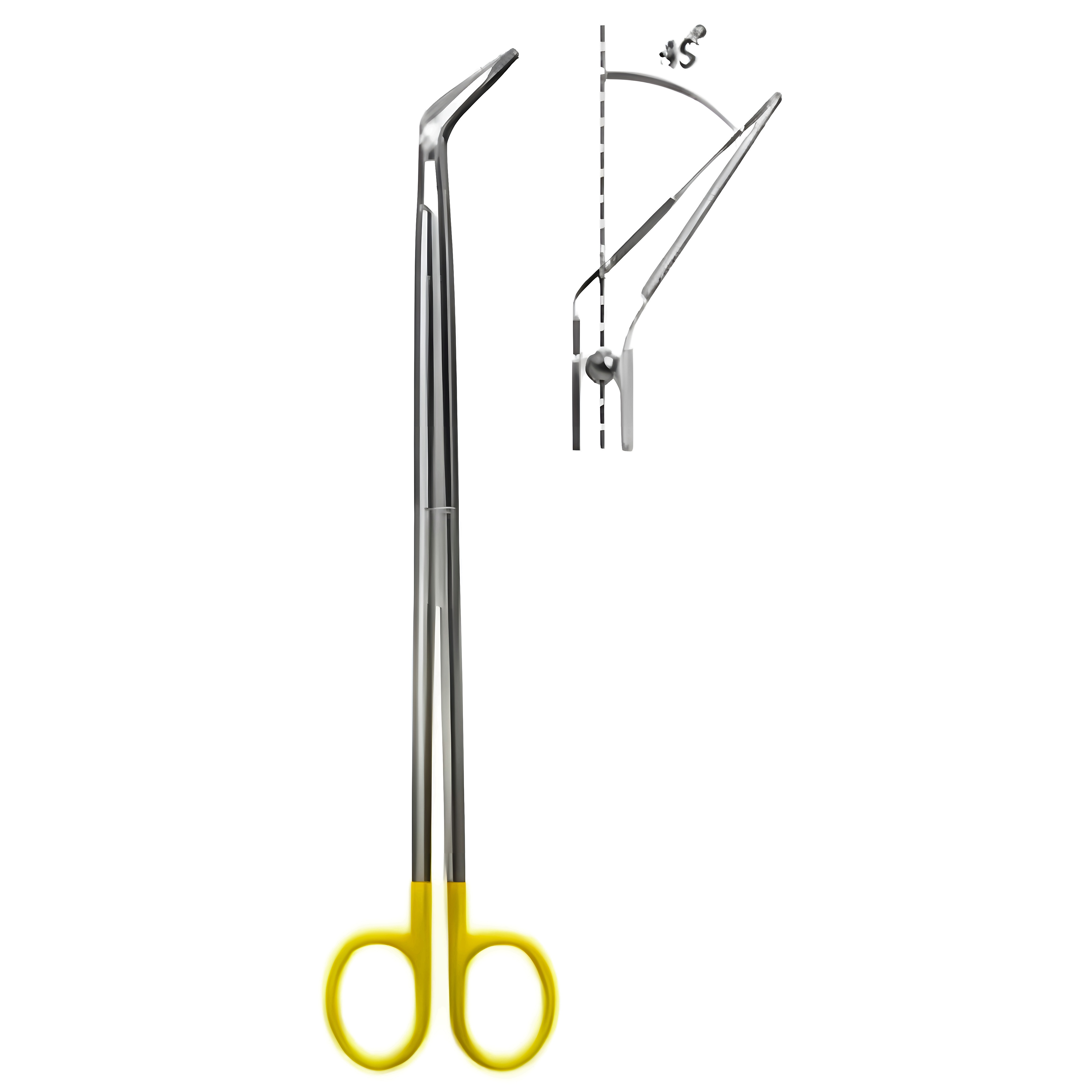 DeBakey Potts-Smith Vasc.Scissors 23cm 45