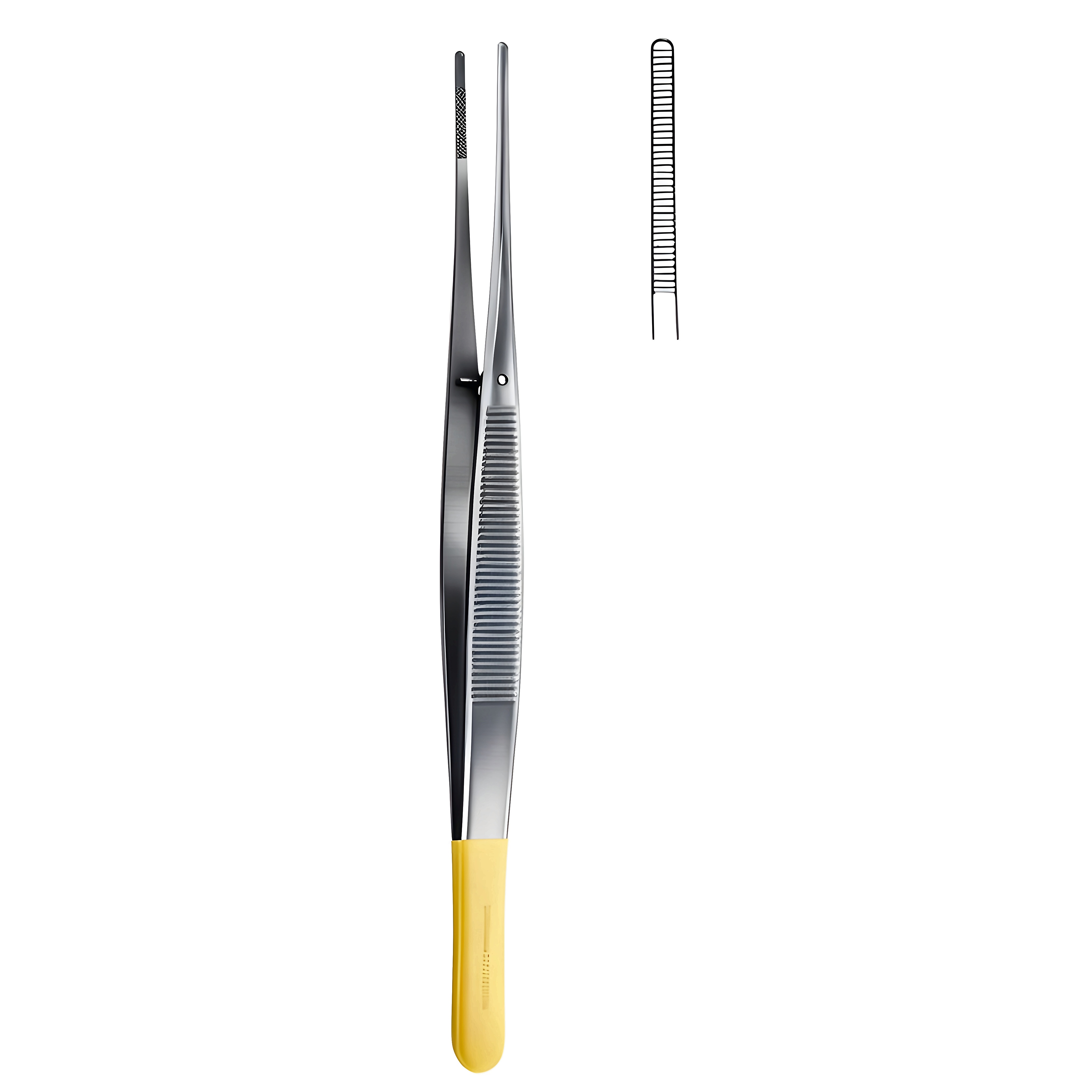 Potts Smith Dis. Fcps w/dissector end 30cm TC