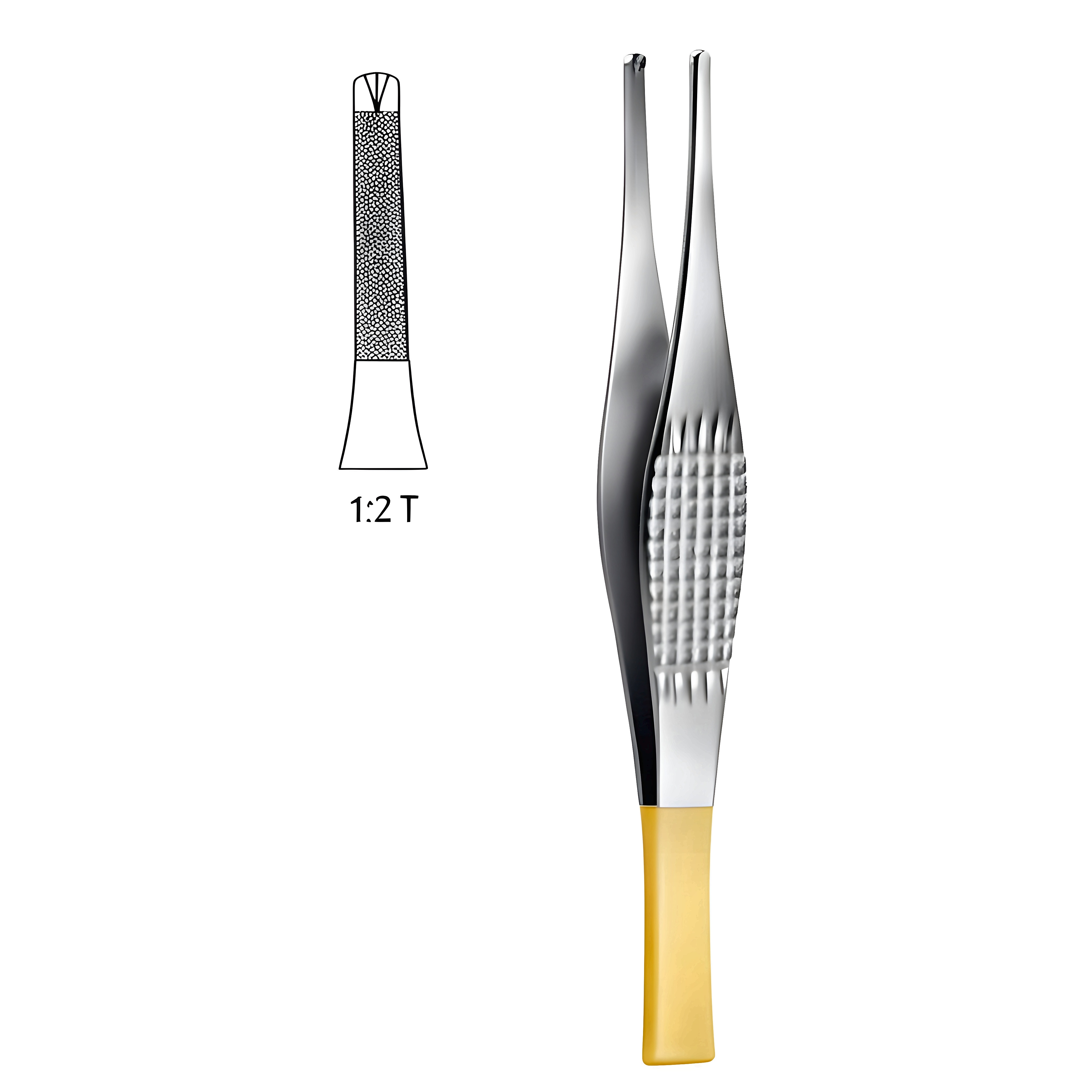 Ramsay Tissue Fcps 1x2T, 18cm TC