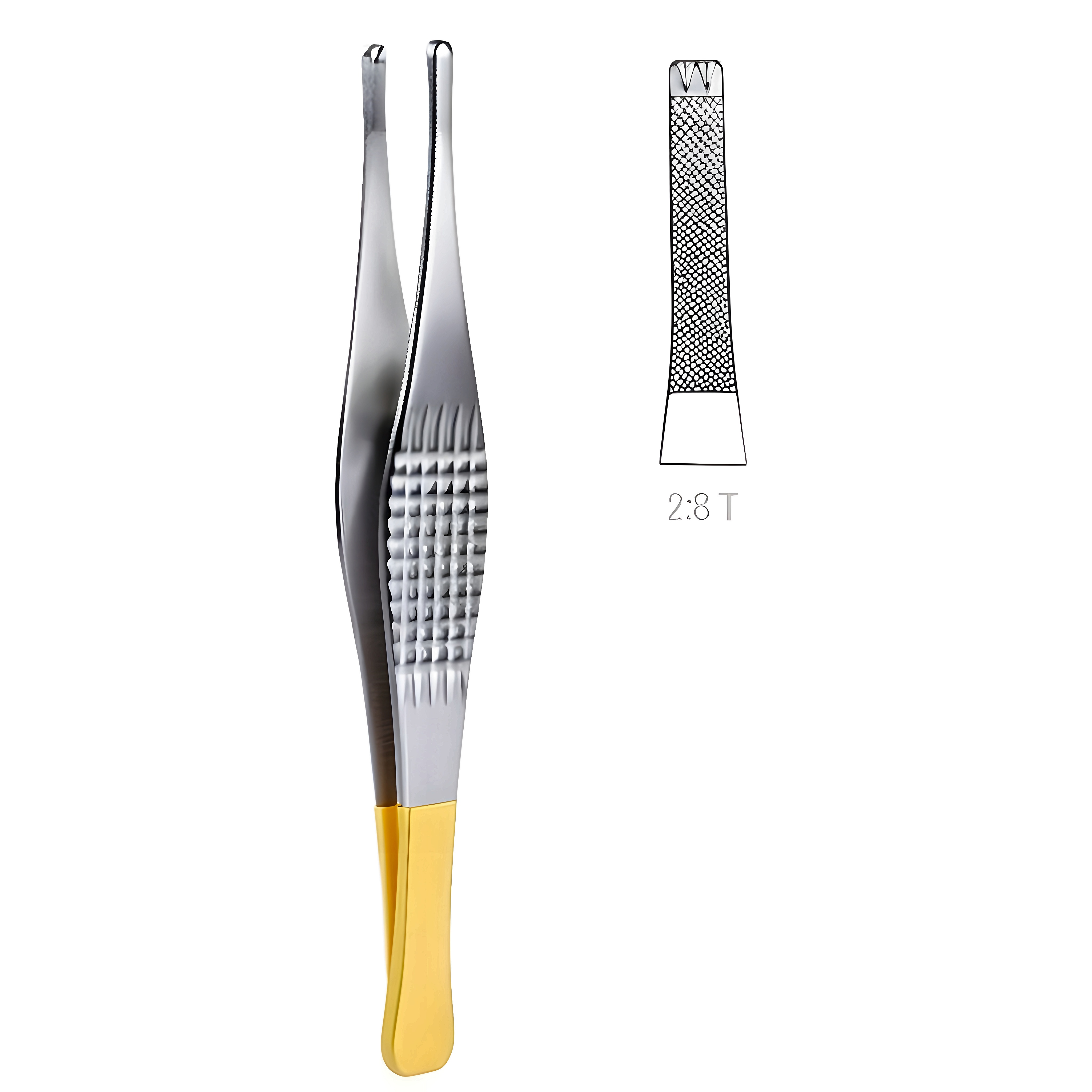 Ramsay Tissue Fcps 2x3T, 18cm TC