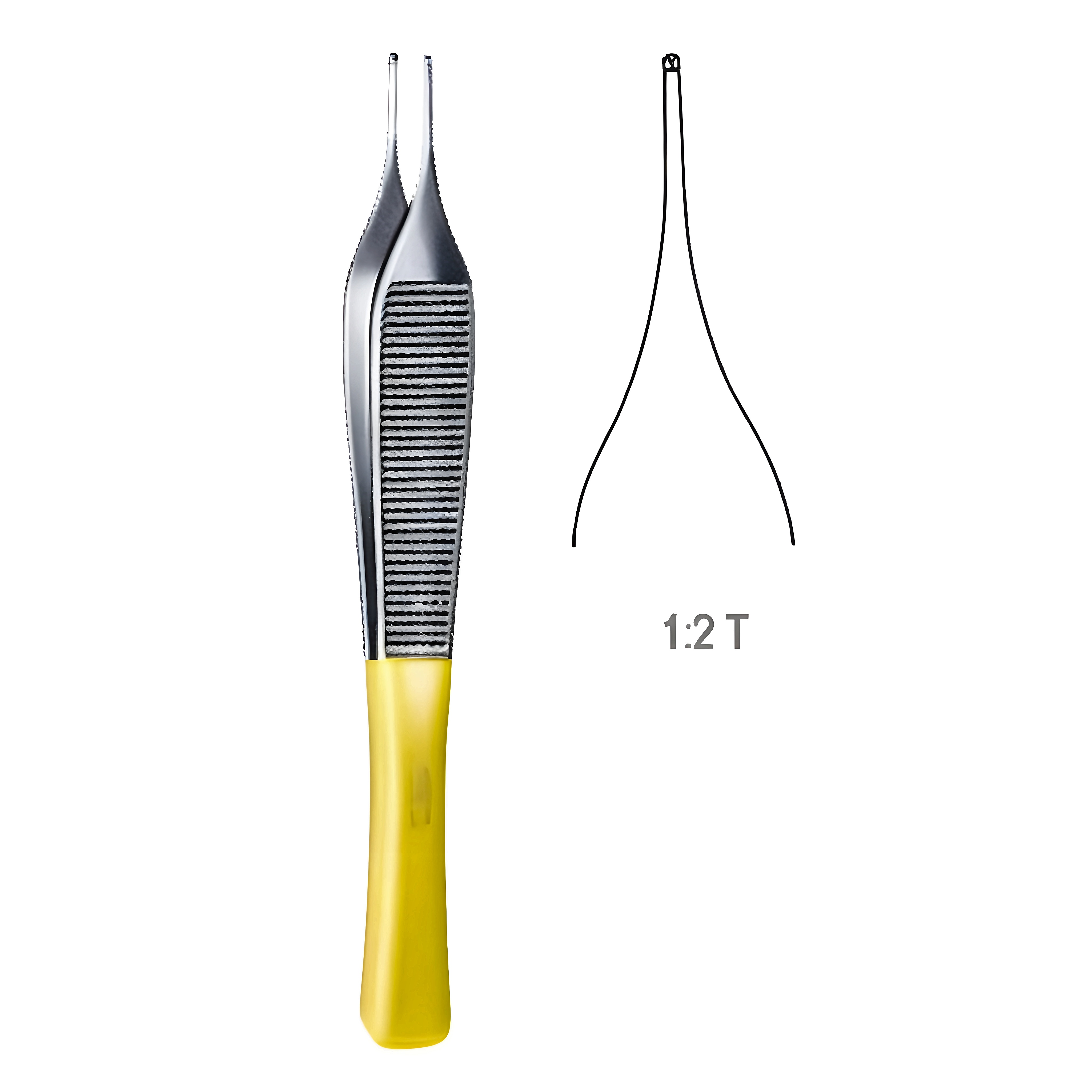 Micro Adson Tissue Fcps M/profile 15cm TC