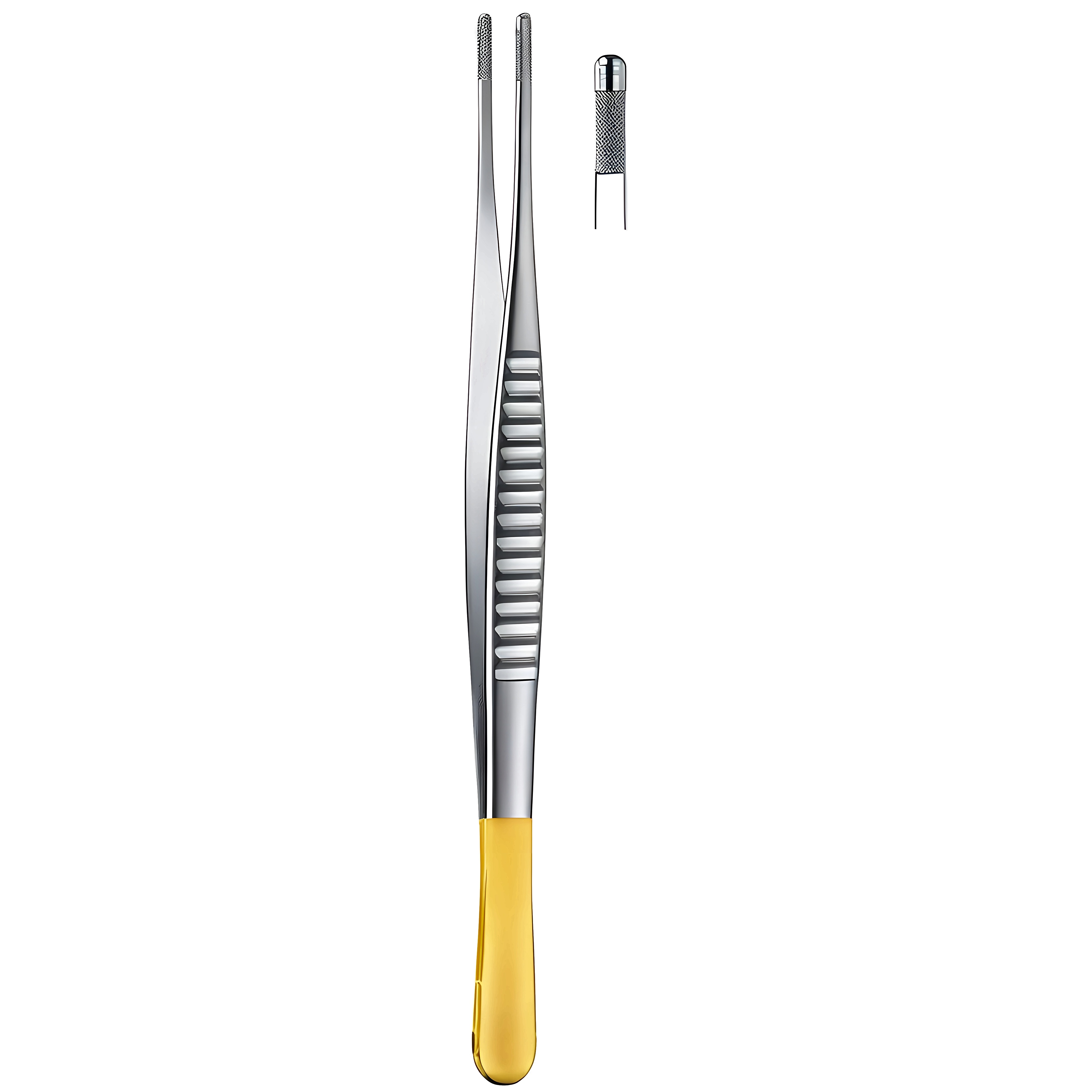 DeBakey Dissecting Fcps 6x12T, 2.7mm, 20cm TC