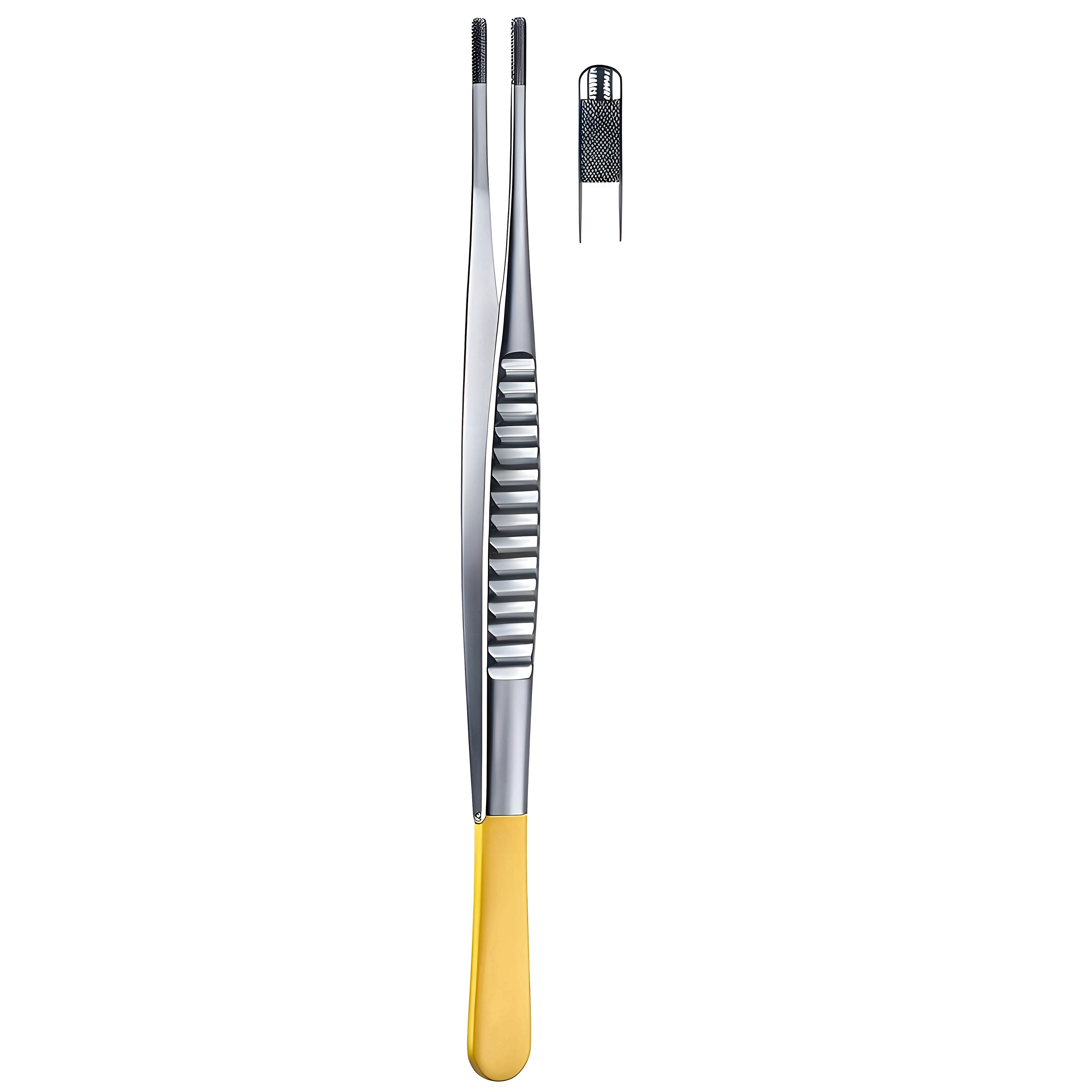 DeBakey Dissecting Fcps 6x12T, 3.5mm, 15cm TC