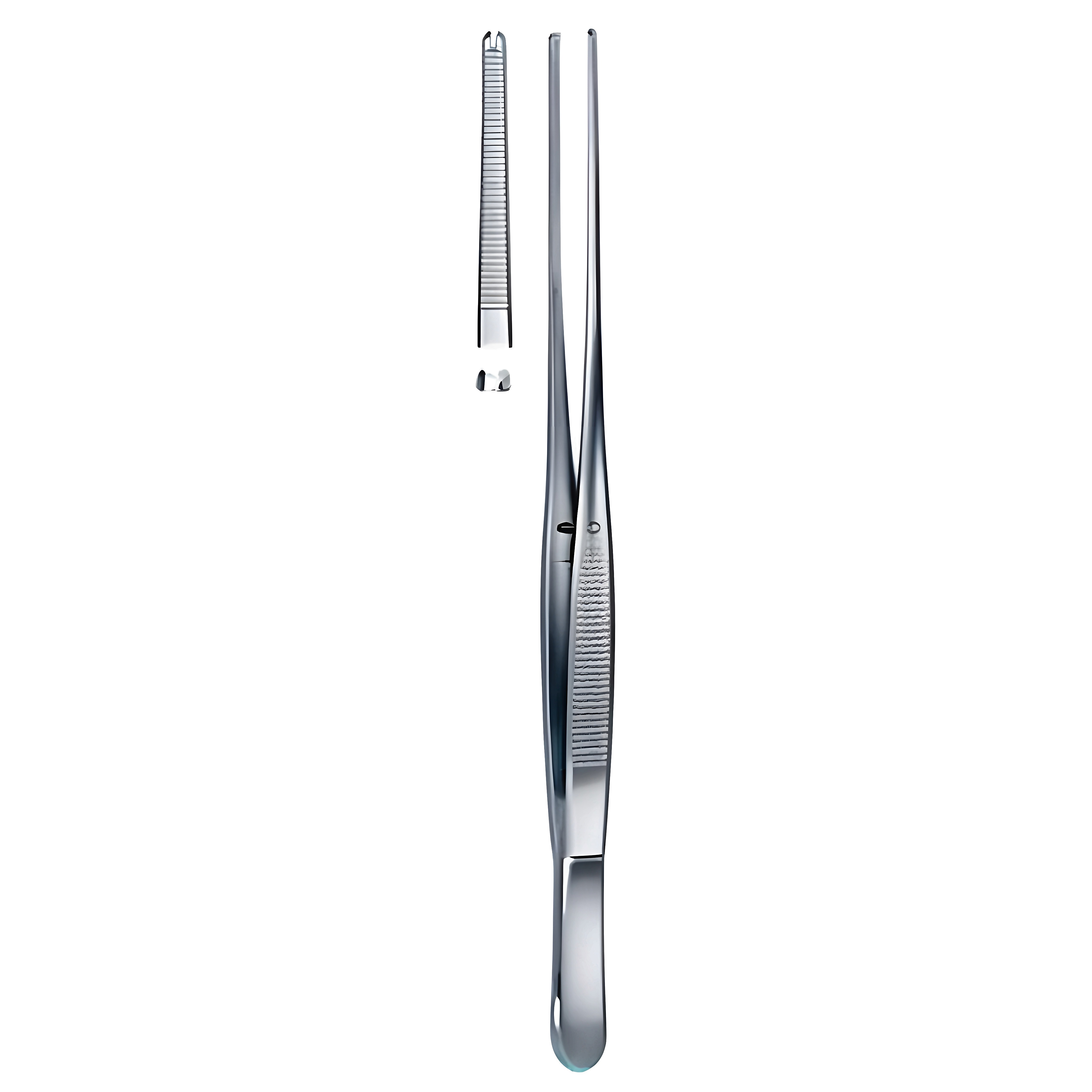 Brophy Tissue Fcps str serr jaws 1x2T, 20cm