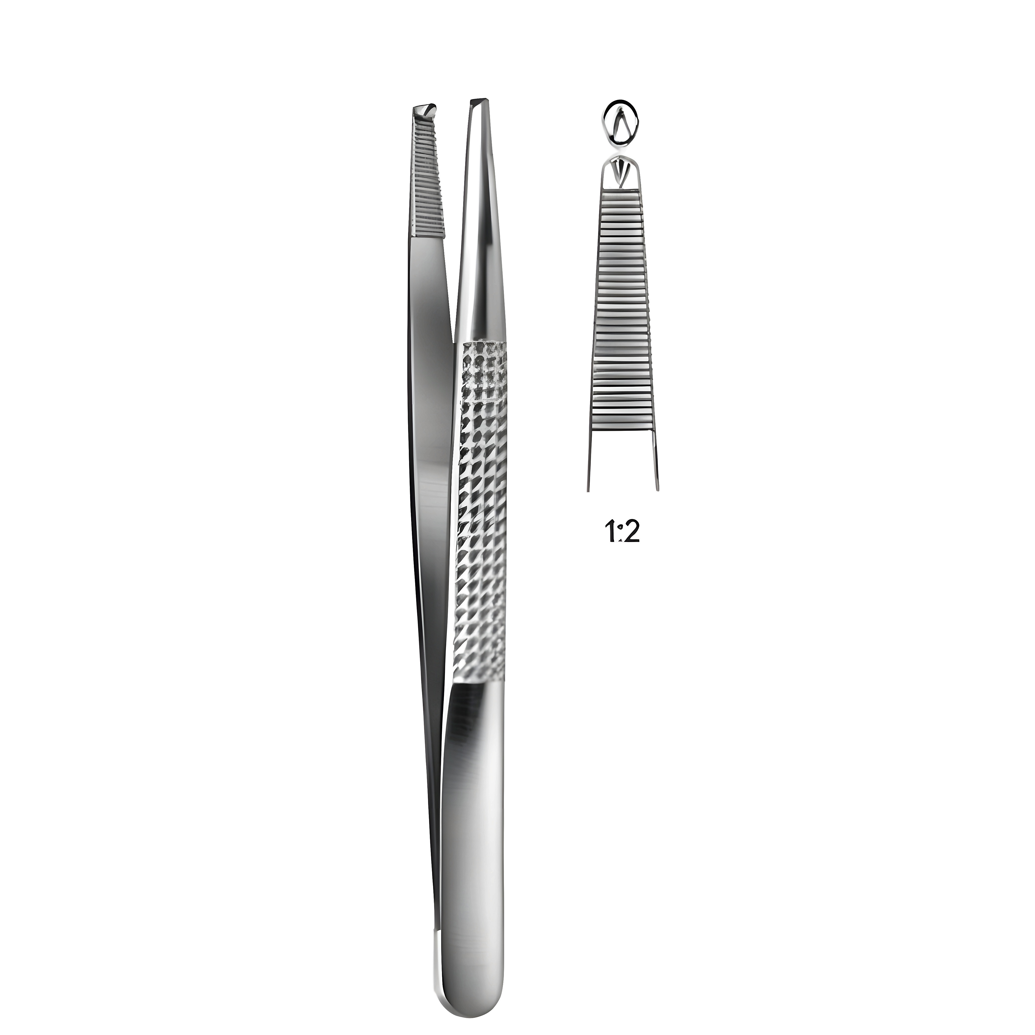 Bonney Tissue Fcps 1x2T, 18cm